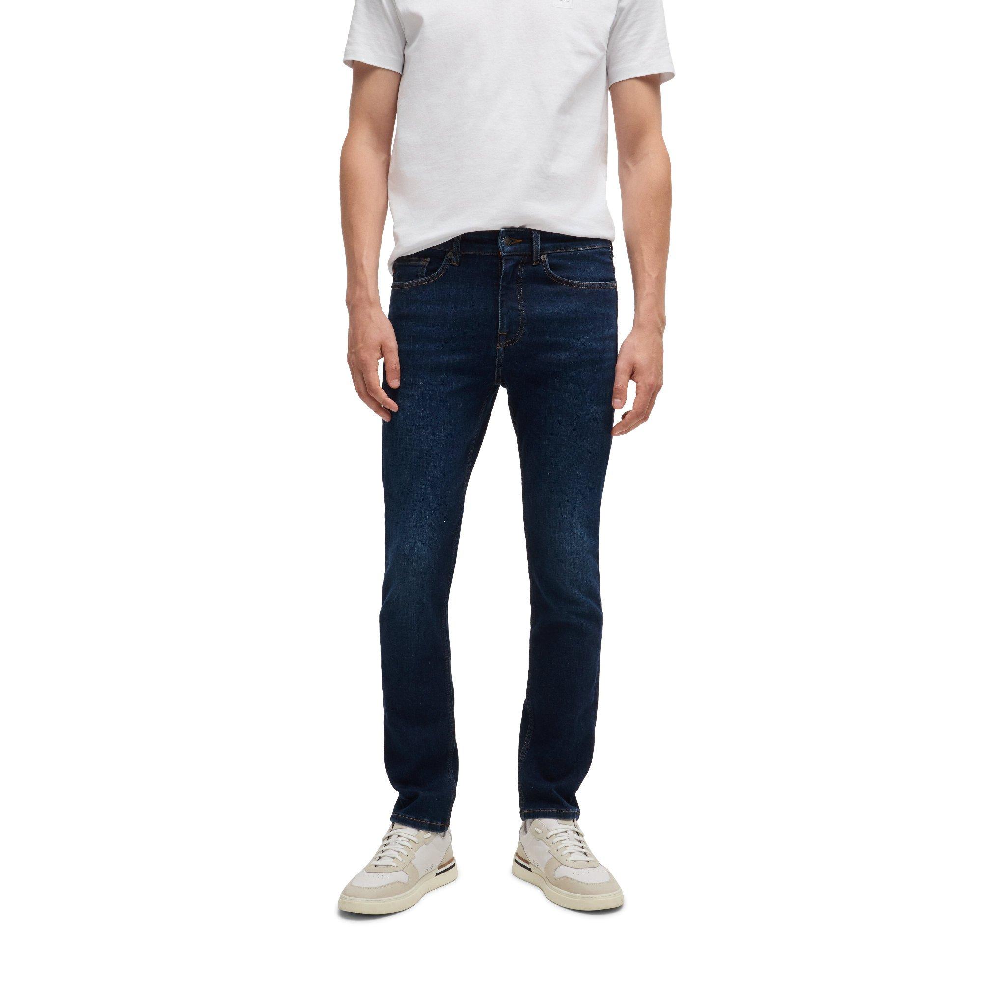 Medium Blue - Boss - Men's Delaware Bo Jeans - 1