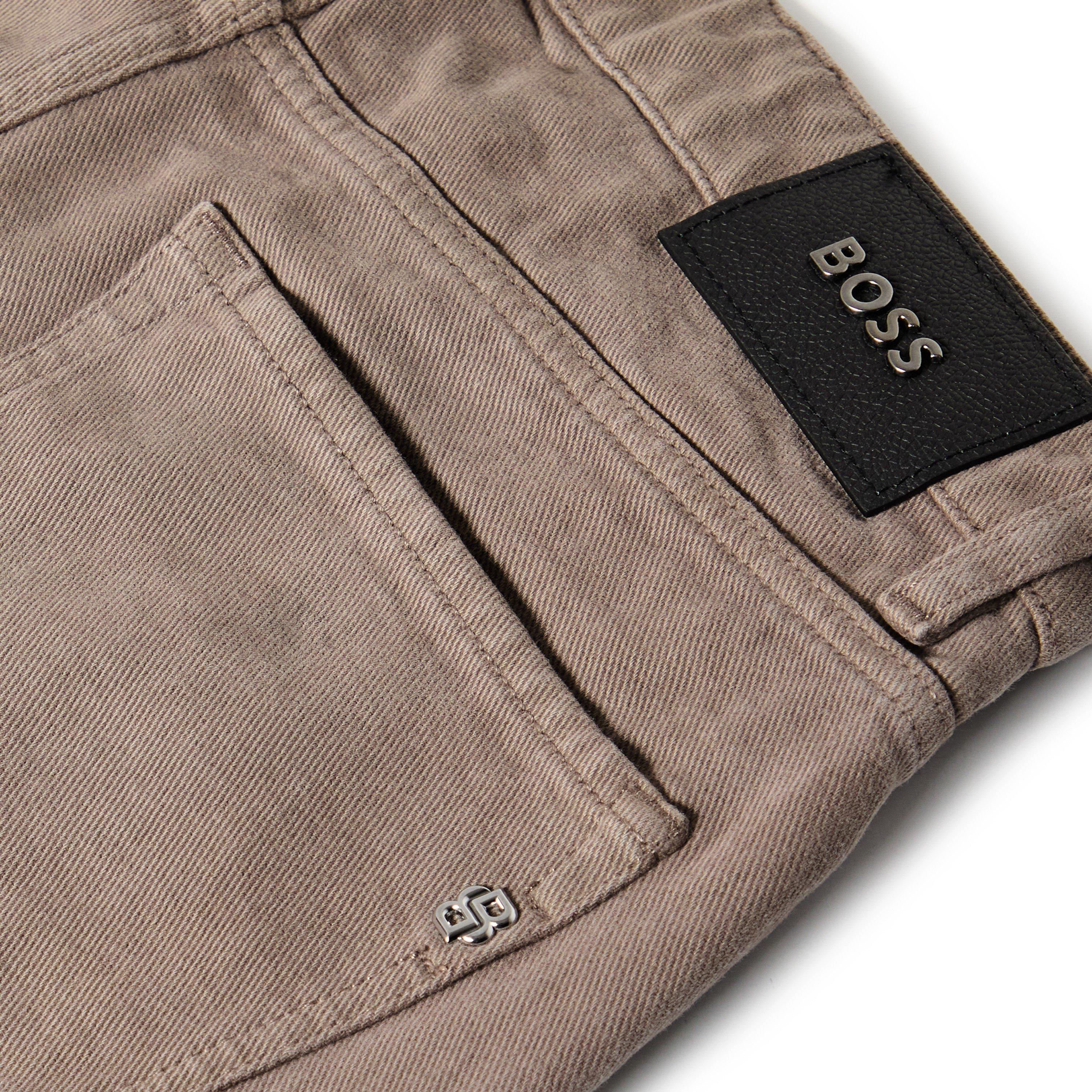 Beige/Khaki - Boss - Men's C Atacama Slim Fit Jeans - 3