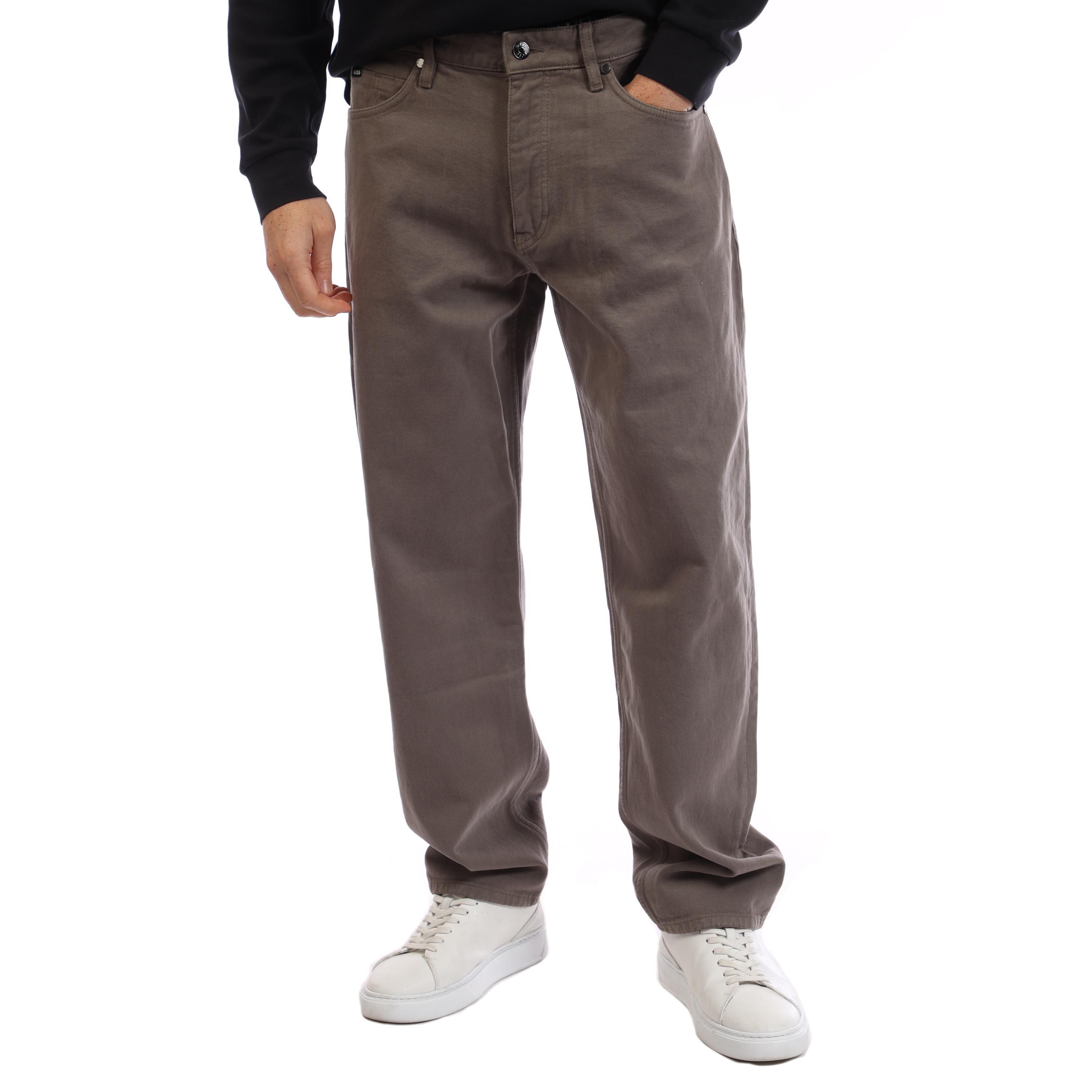 Beige Khaki - Boss - Men's C Atacama Slim Fit Jeans - 1