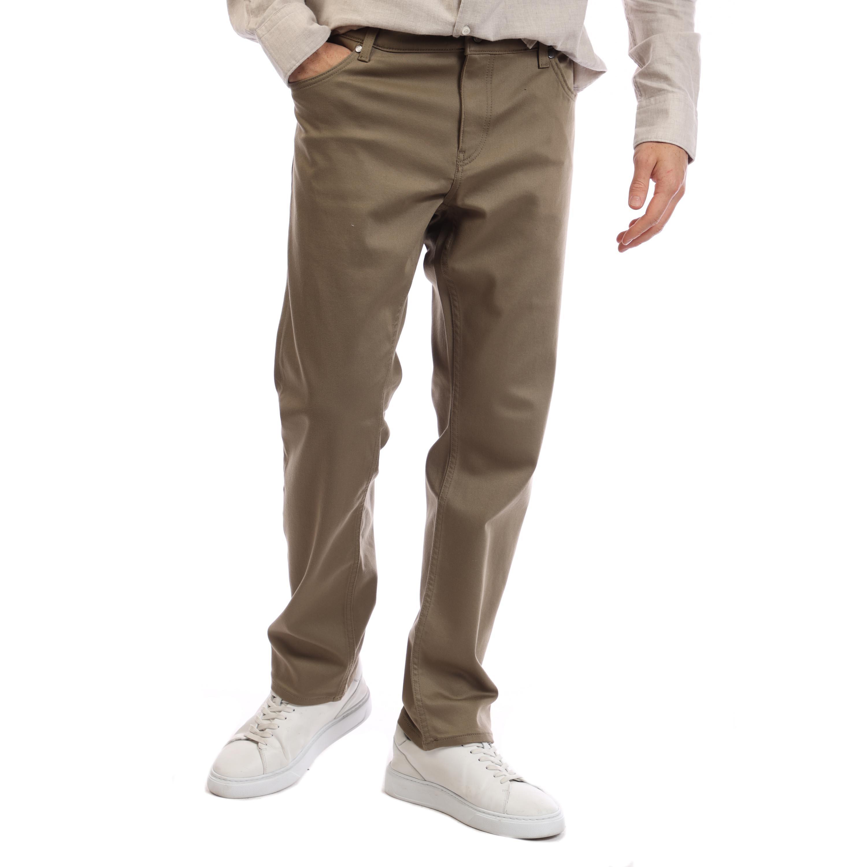 Open Green - Boss - H-Delaware 10266718 01 Slim Fit Jeans Mens - 4