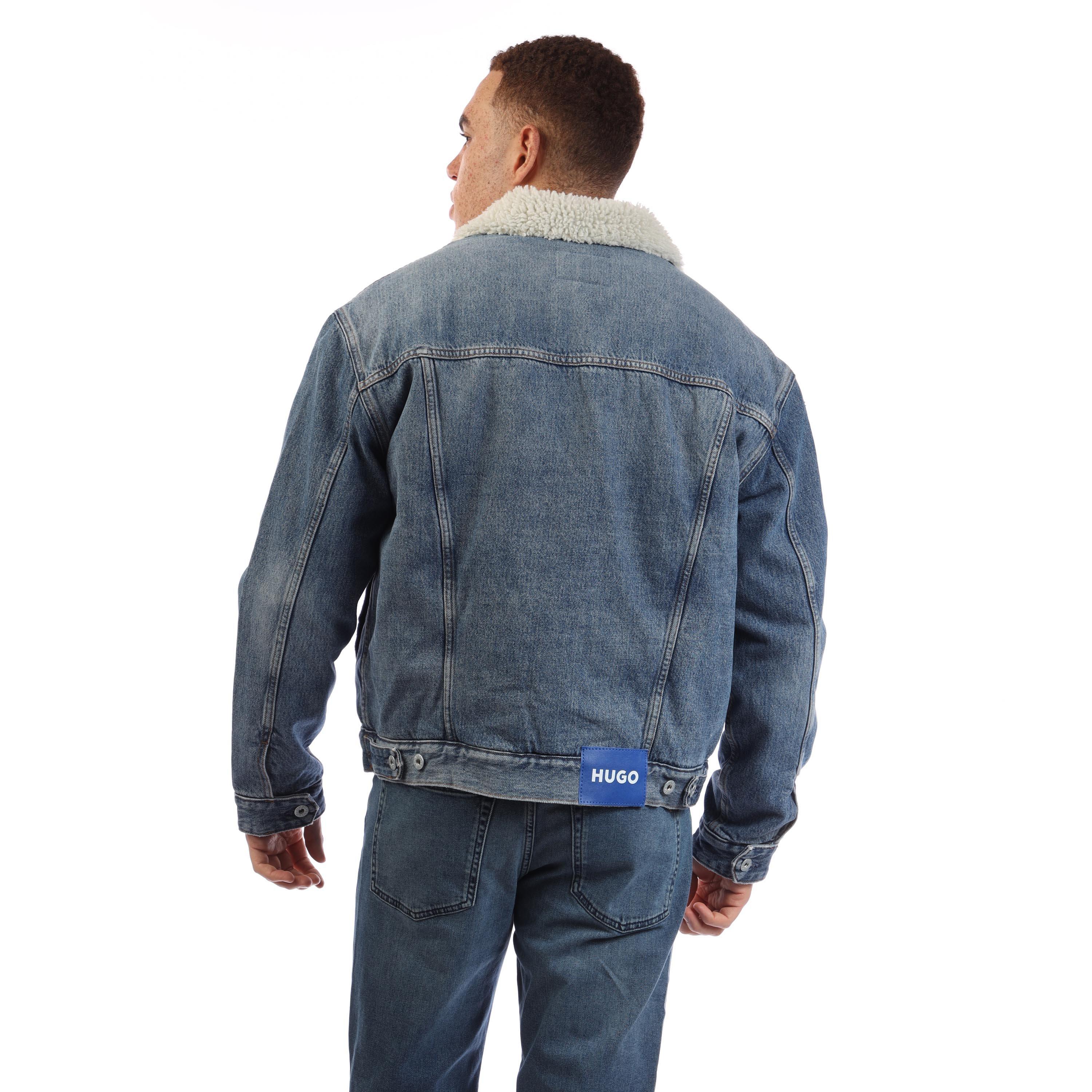 Navy - Boss - Dex/1 10259233 01 Slim Fit Jeans Mens - 2