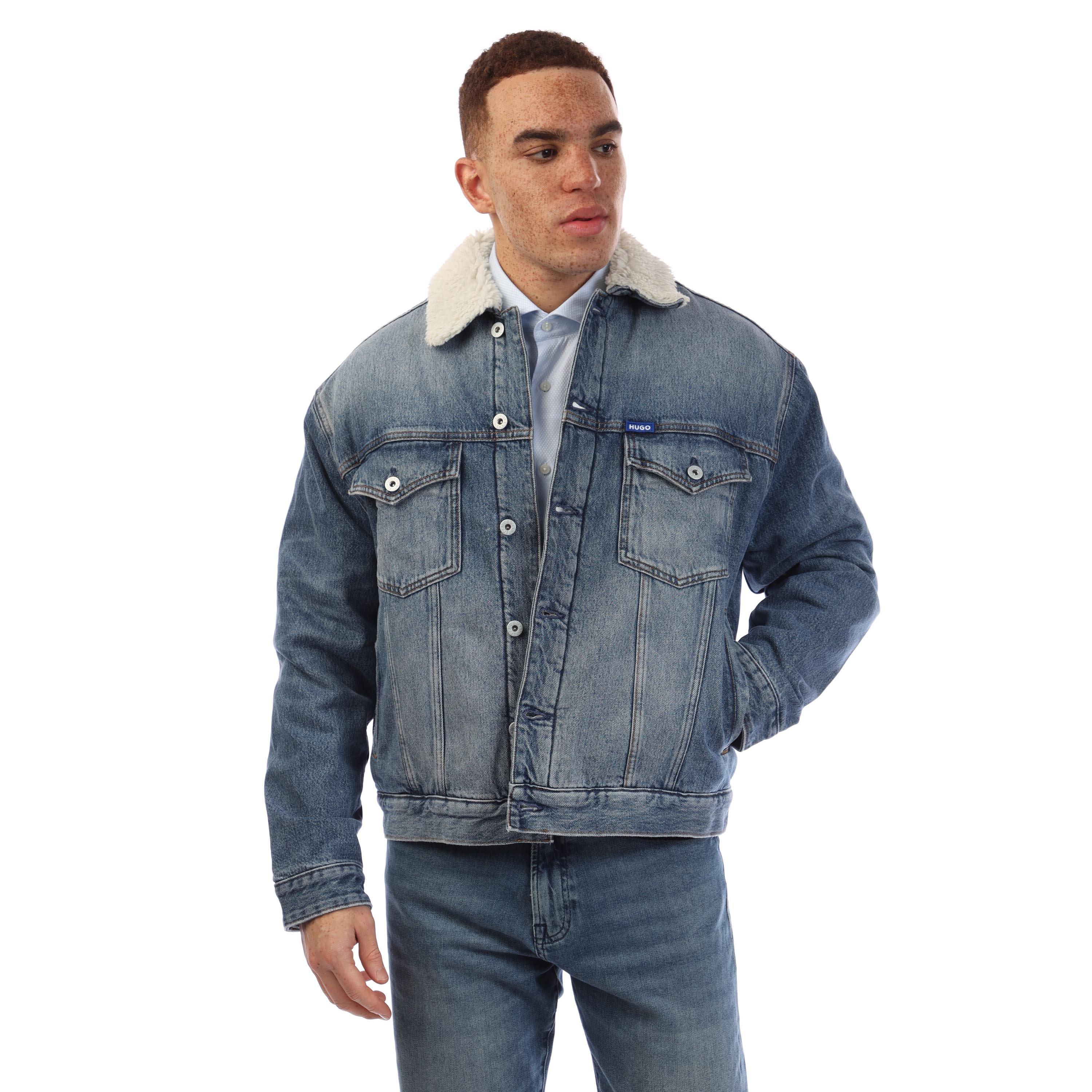 Navy - Boss - Dex/1 10259233 01 Slim Fit Jeans Mens - 4