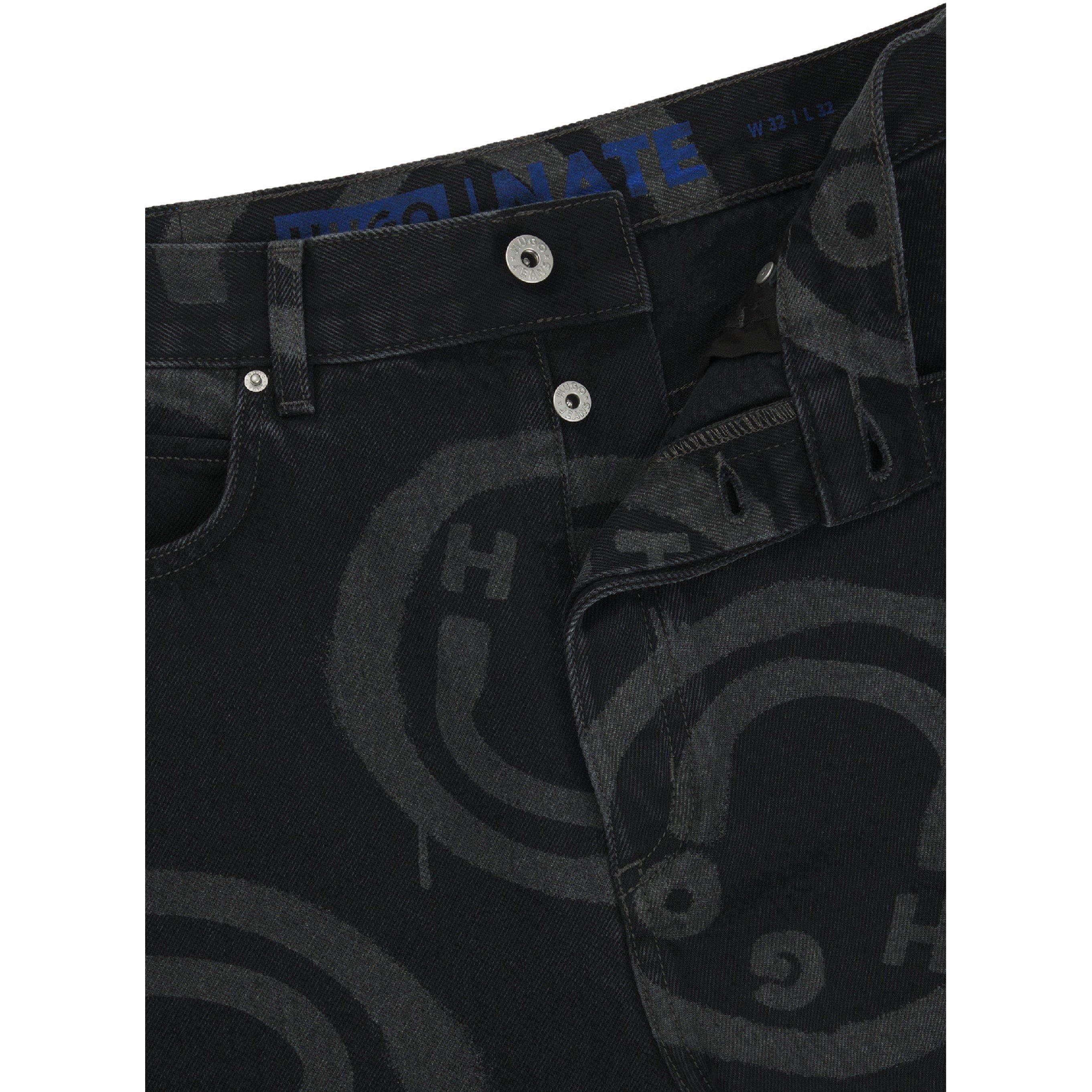 Black - Boss - Men's Nate Slim Fit Jeans - 4