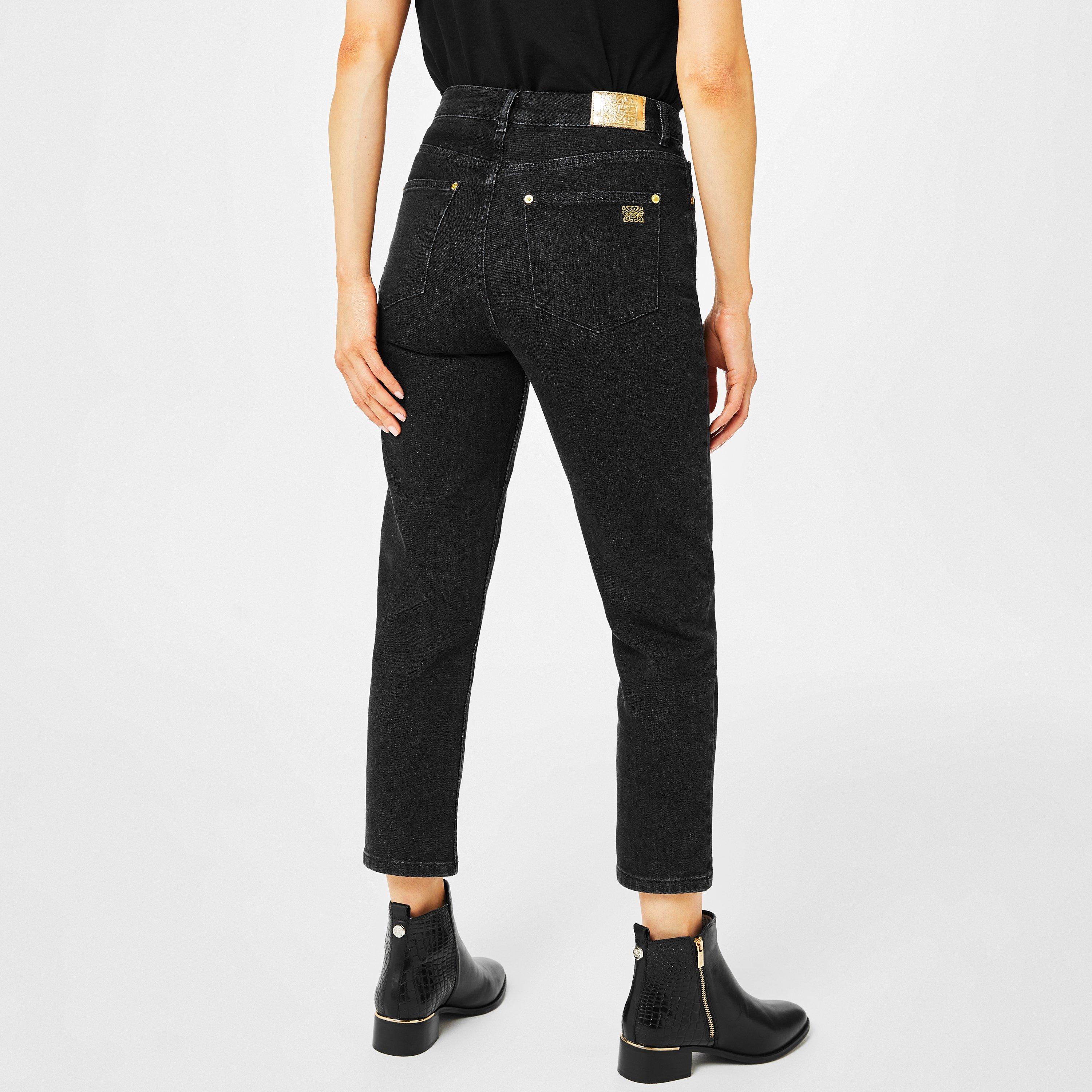 Black - Biba - BIBA Cara Mom Jeans - 2