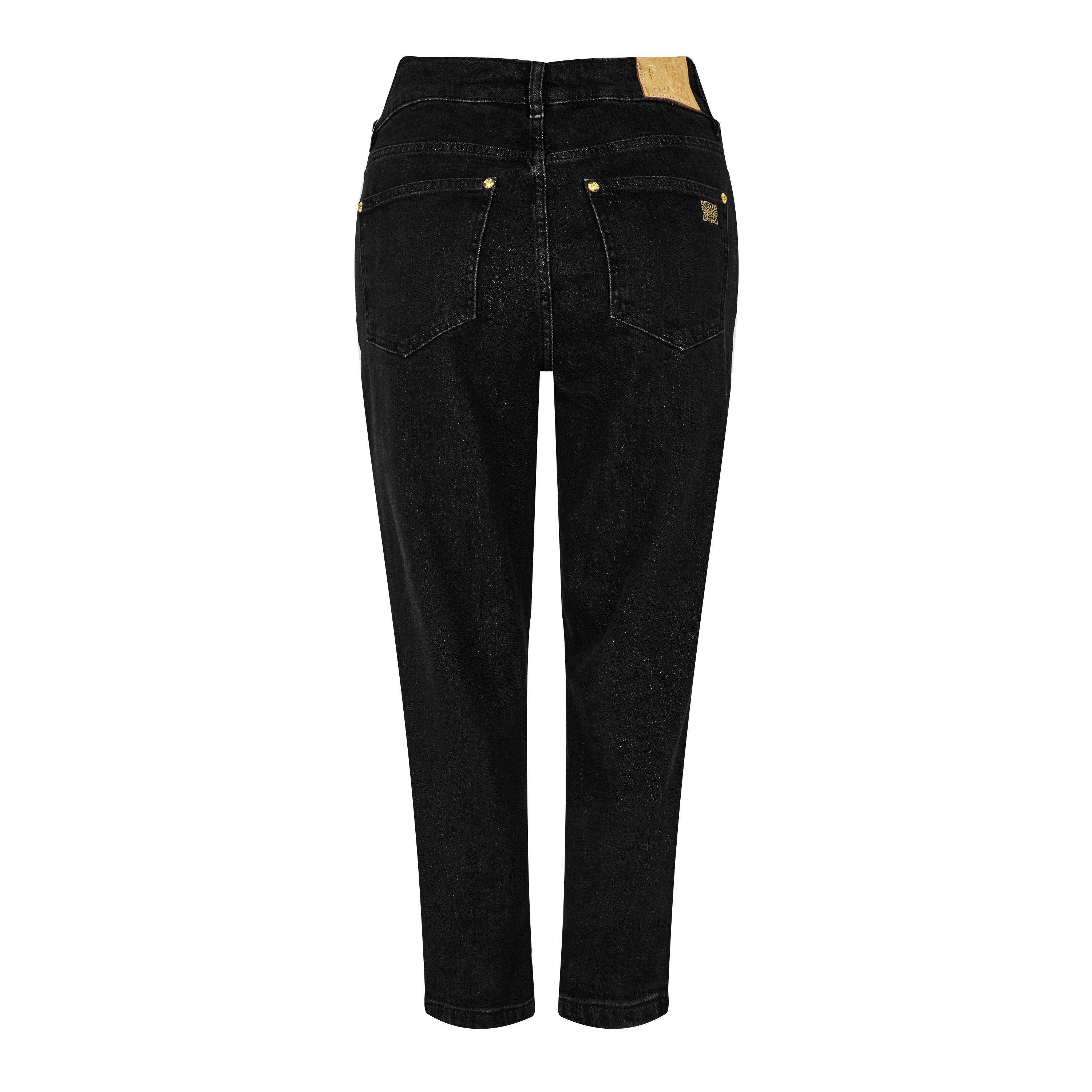 Black - Biba - BIBA Cara Mom Jeans - 5