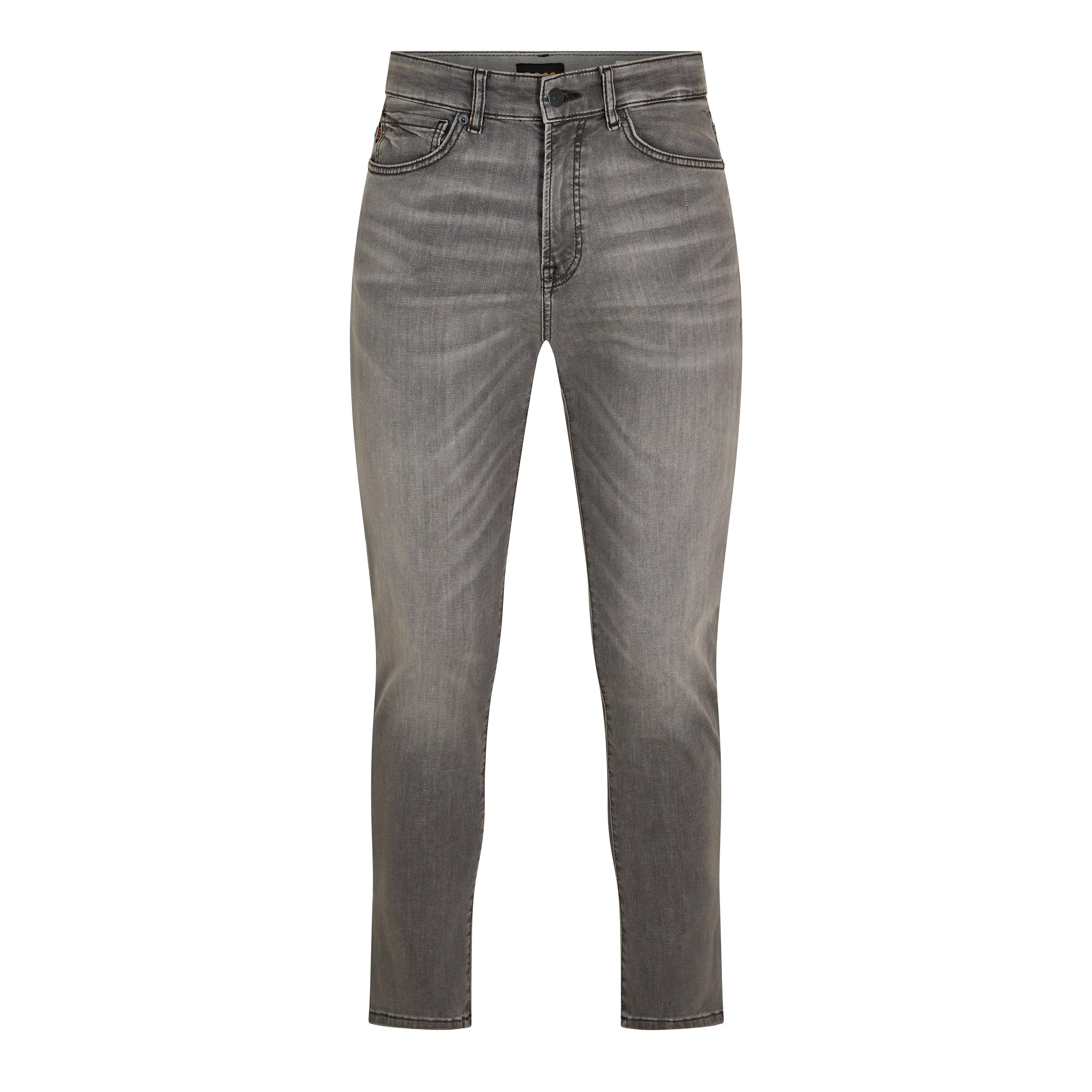 Medium Grey - Boss - Re.Maine Bo 10270285 01 Slim Fit Jeans Mens - 1