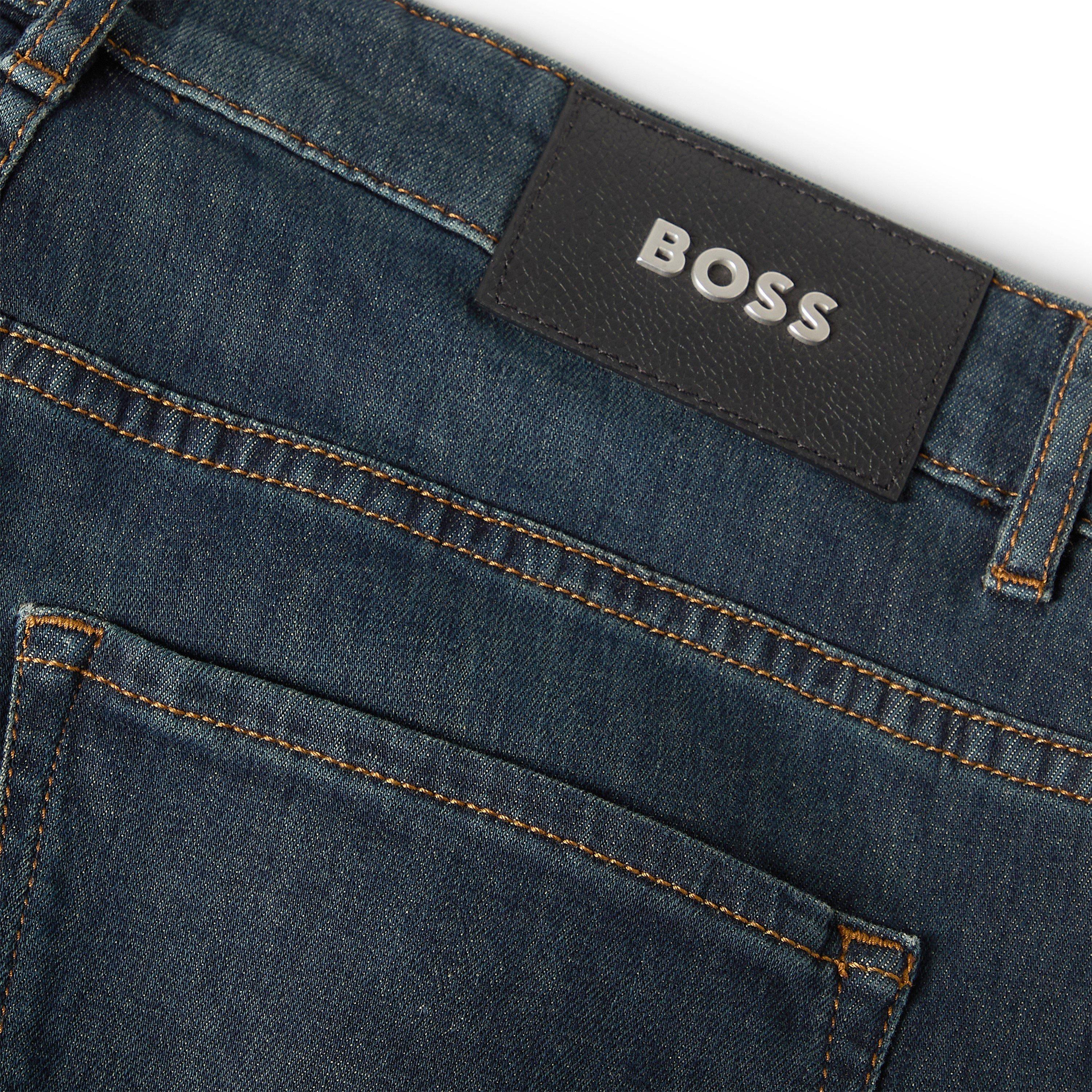 Navy - Boss - Delaware Slim Fit Jeans - 3