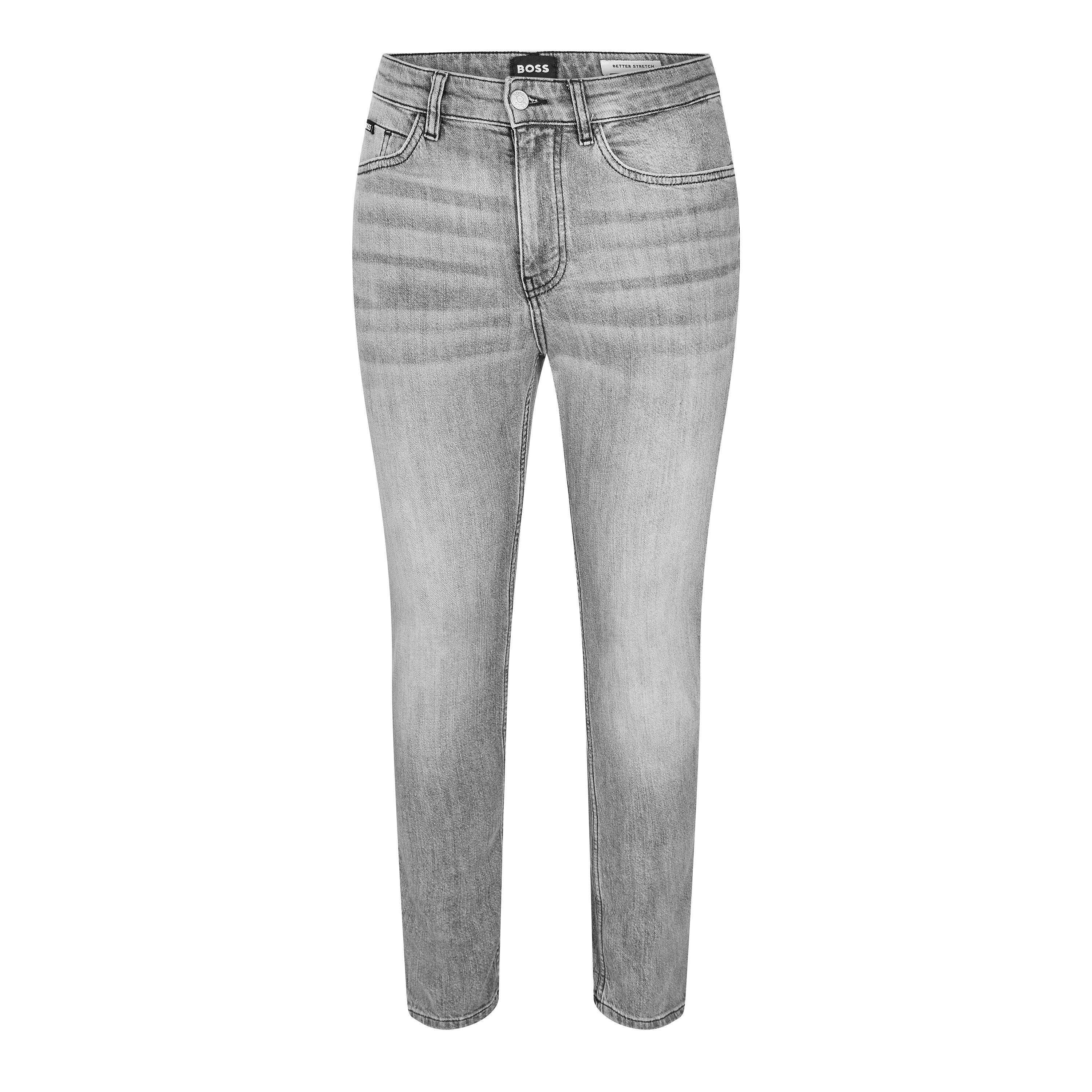 Boss Men's Delaware Slim Fit Jeans - Grey - 38W R