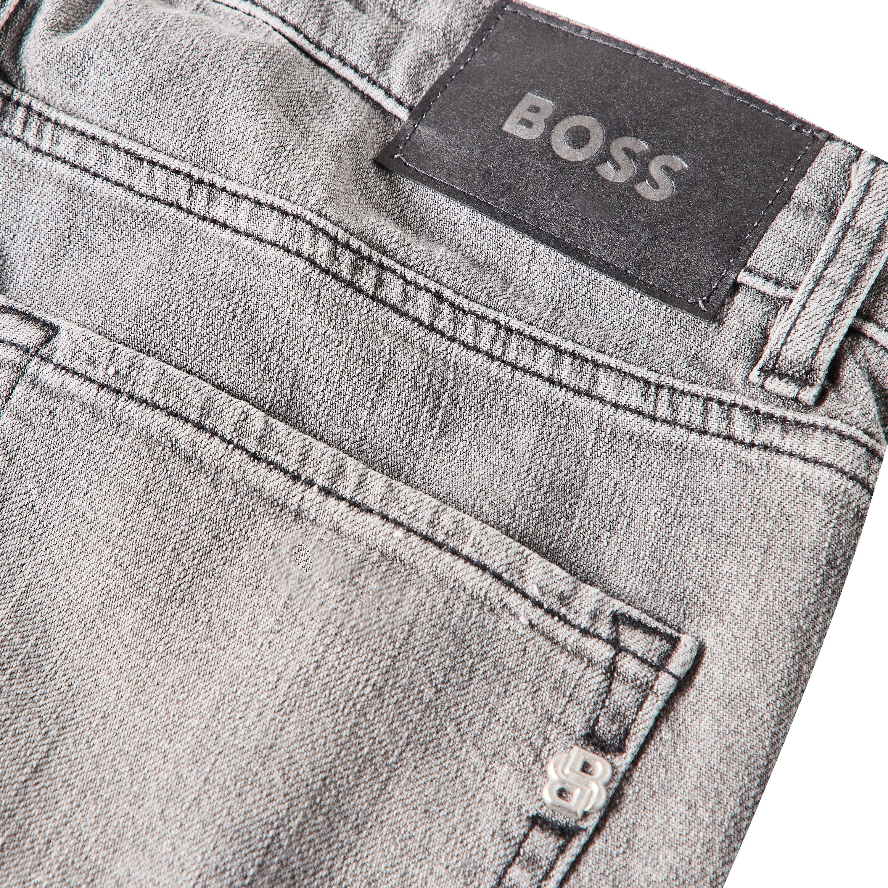 Black - Boss - Men's Delaware Slim Fit Jeans - 3