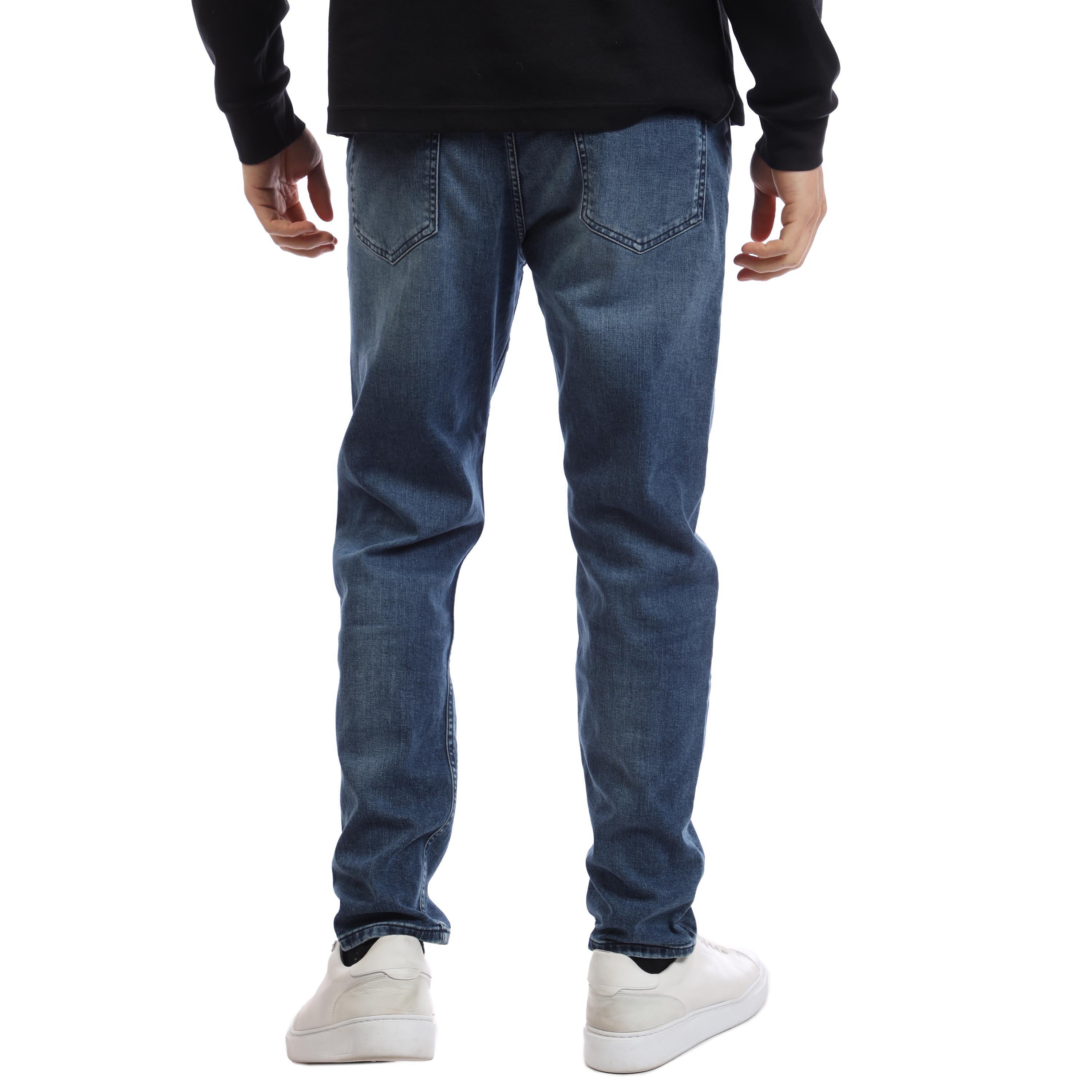 Navy - Boss - Taber Slim Fit Jeans - 3