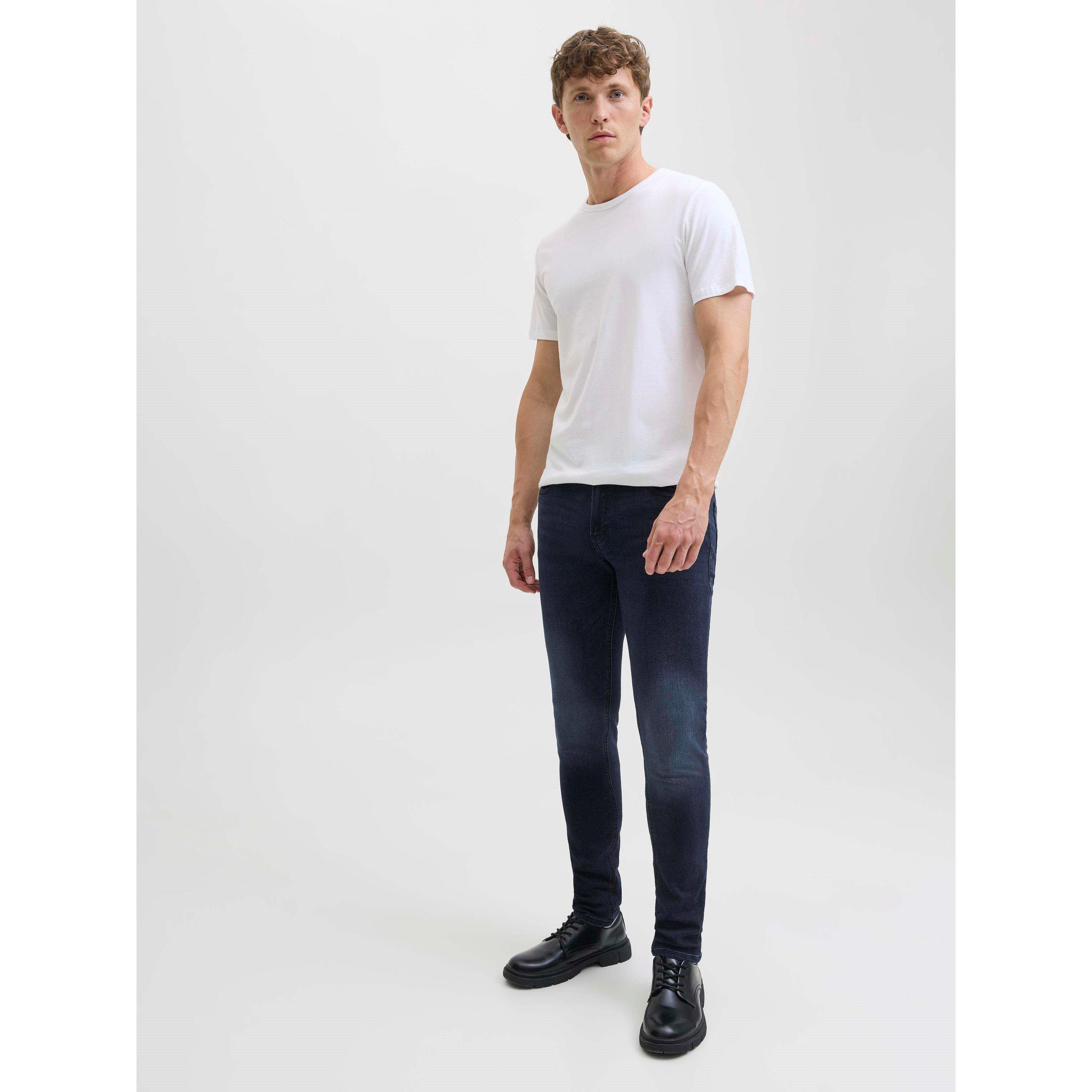 Blue Denim - Jack and Jones - Liam 004 Slim Jeans Mens - 7