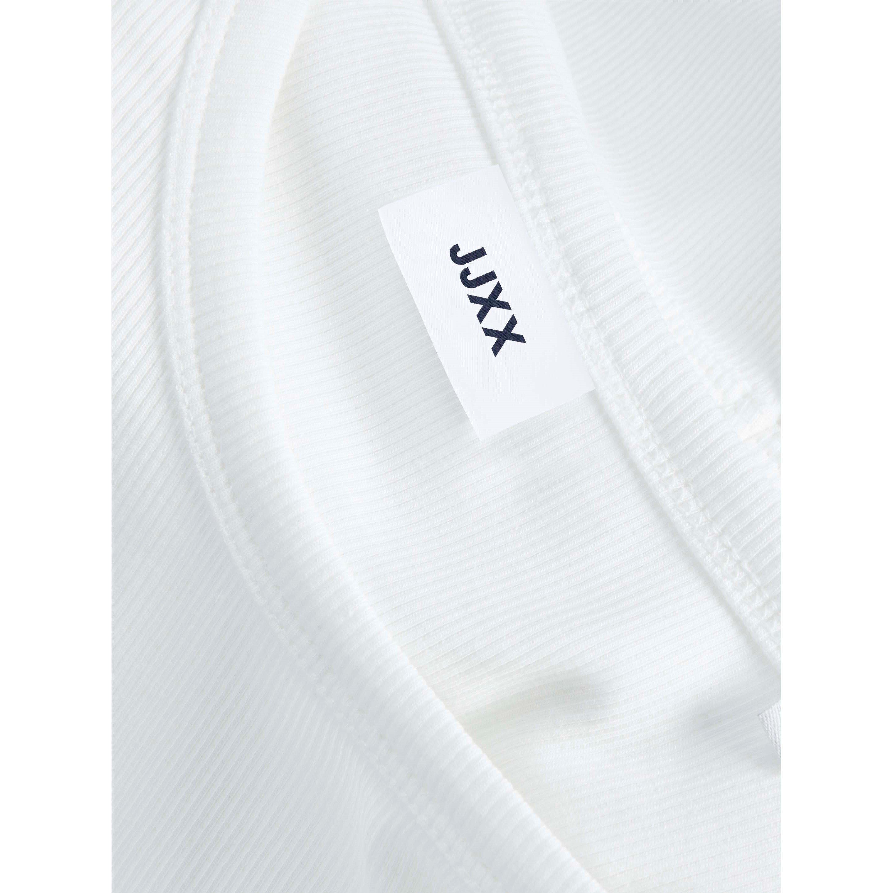 Bright White - JJXX - Fallon Sleeveless Ribbed Top Ladies - 6