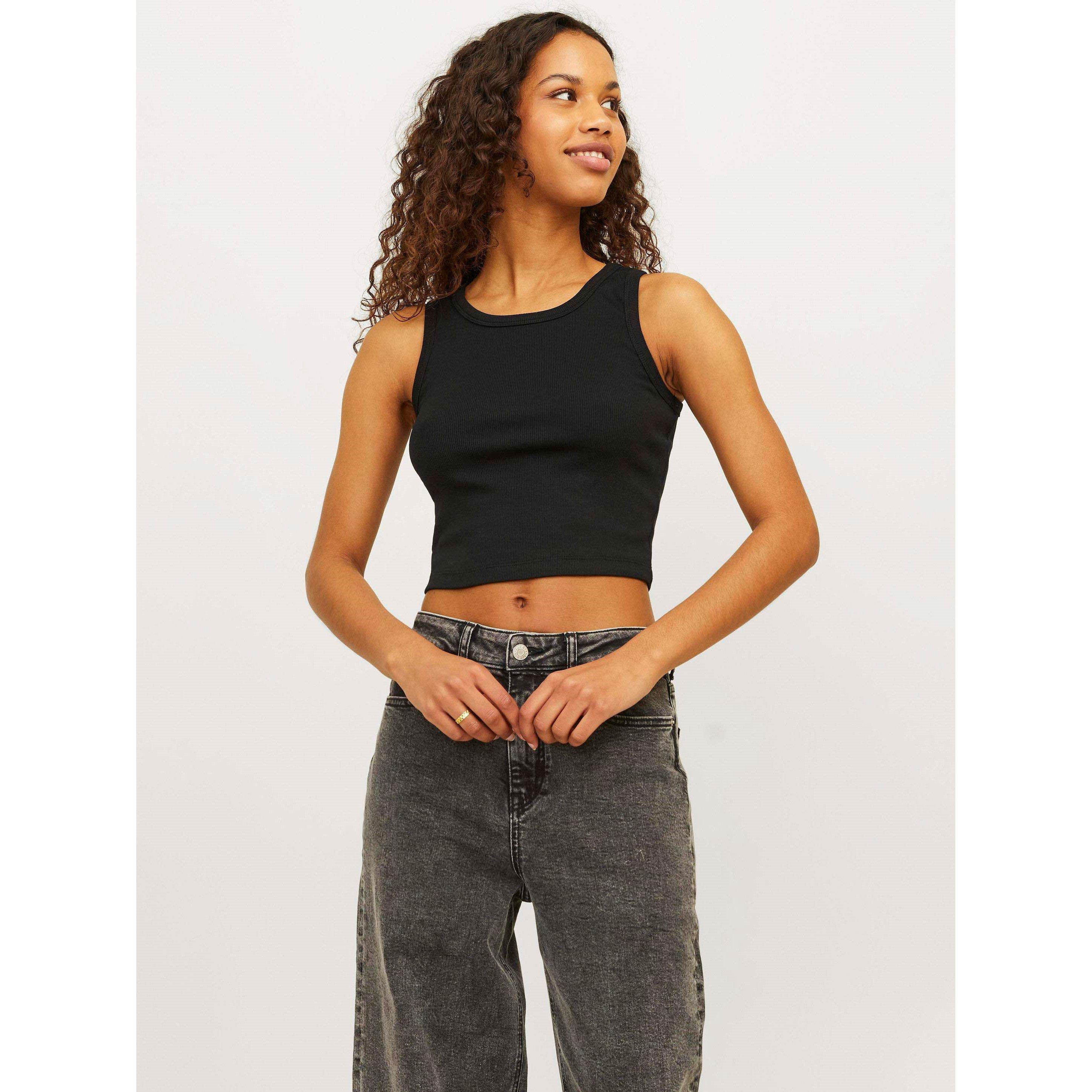 Sort - JJXX - Fallon Sleeveless Ribbed Top Ladies - 3