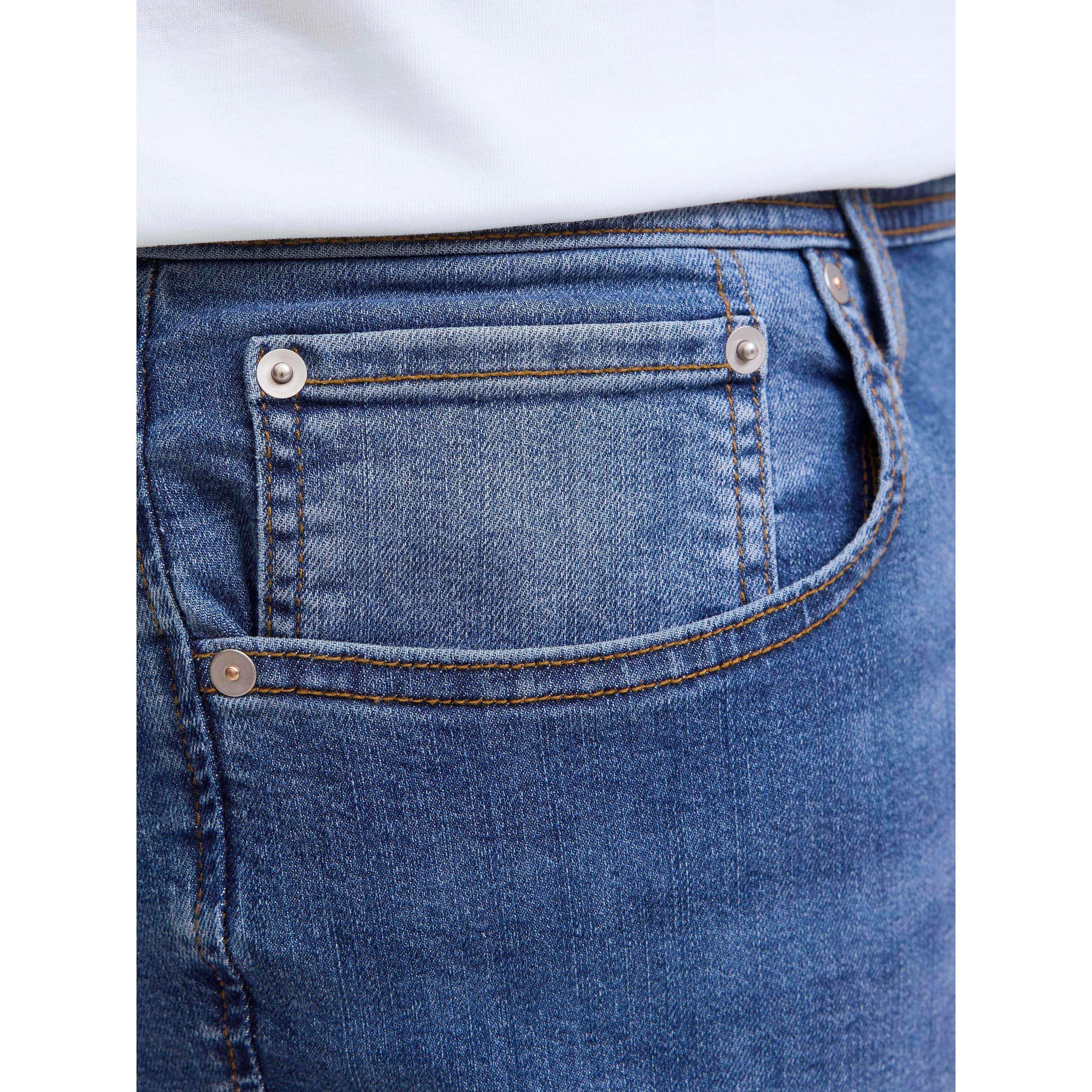 Plavi trap - Jack and Jones - Glenn Slim Jeans Plus Size Mens - 5