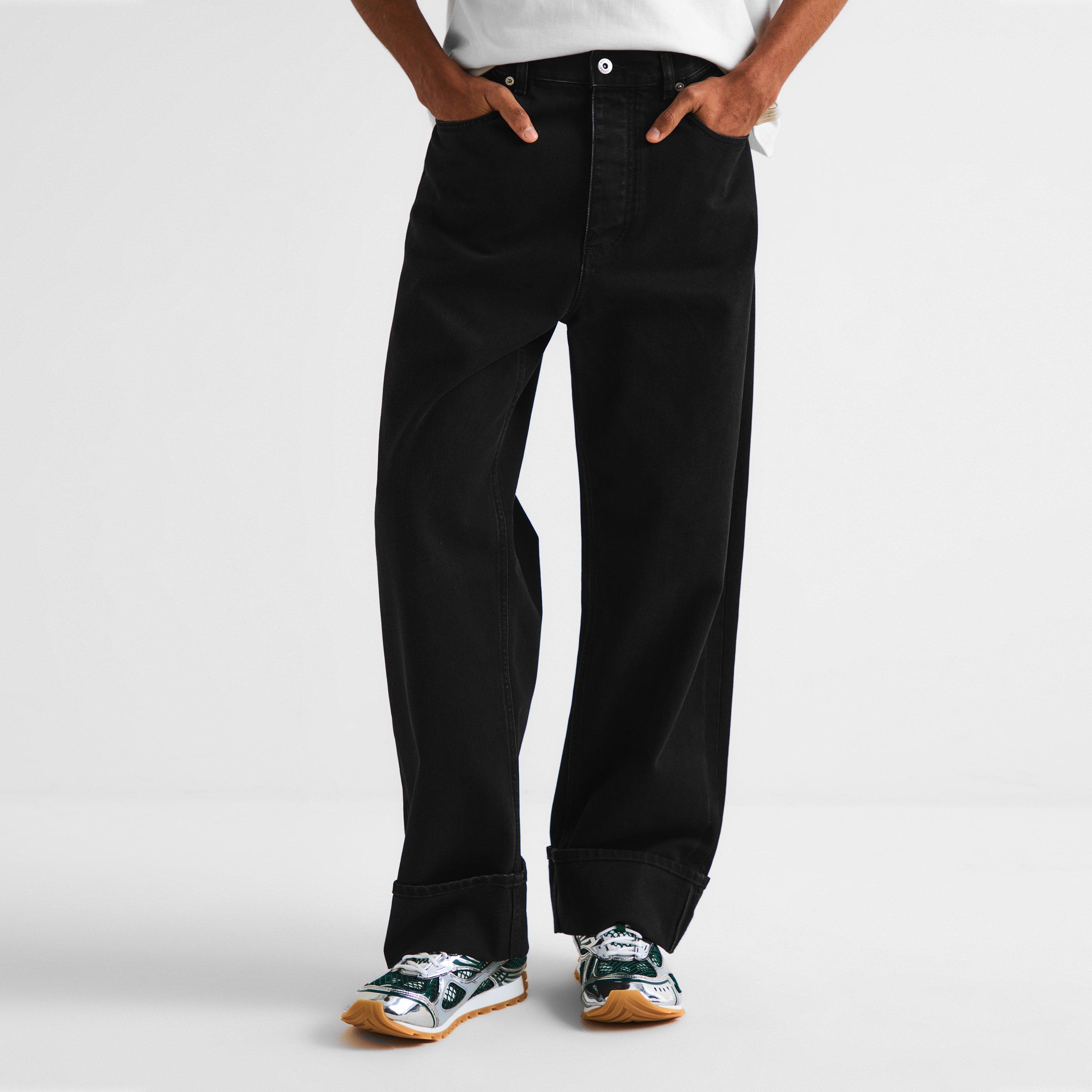 Black - Bottega Veneta - BV Turn up Jean Sn62 - 3