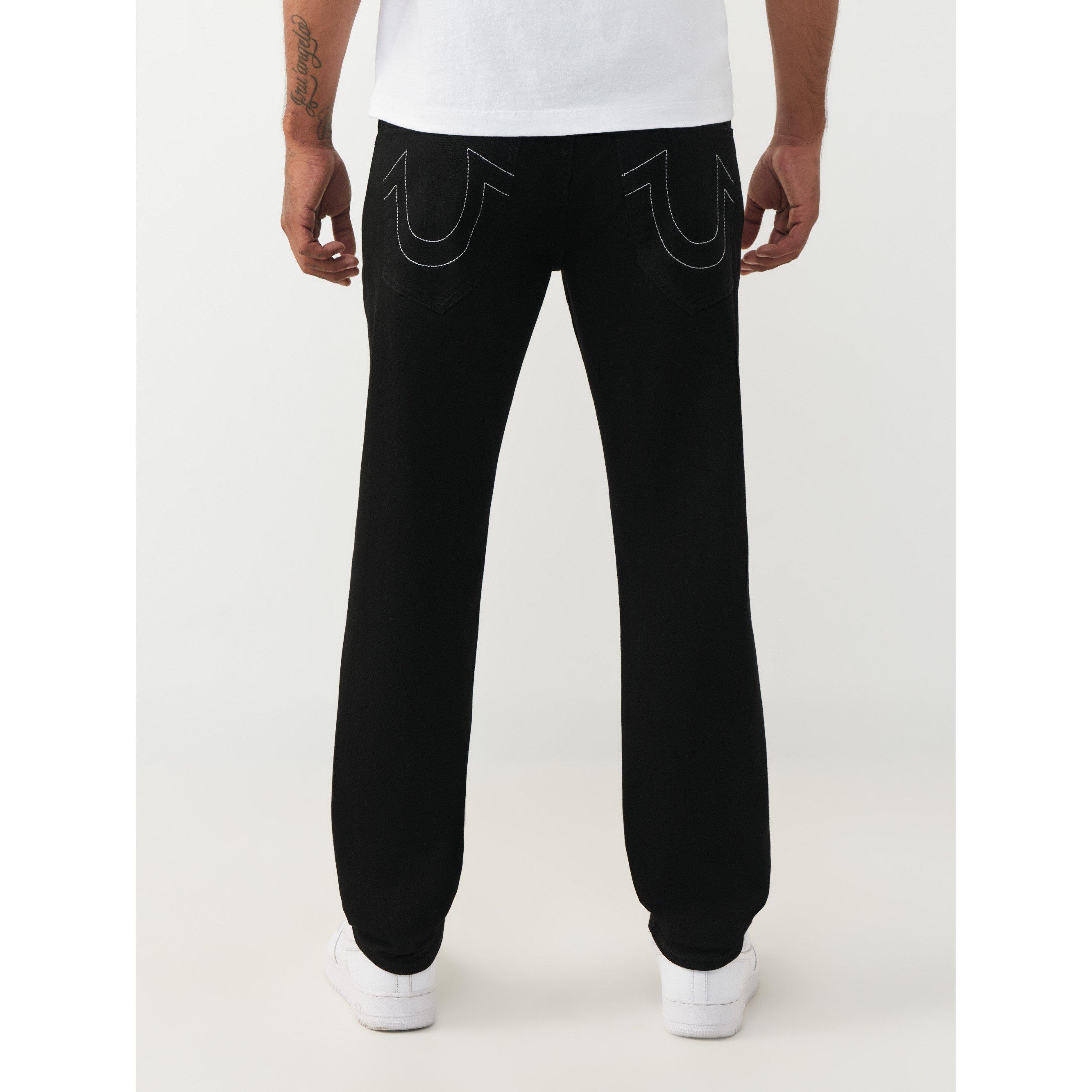 Black - True Religion - Men's Slim Fit Jeans - 3