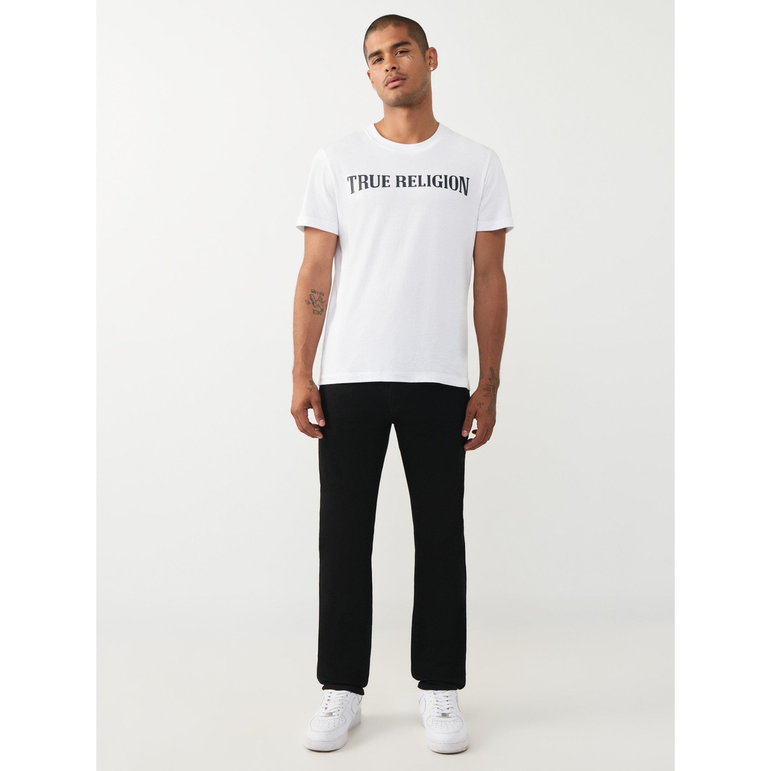 Black - True Religion - Men's Slim Fit Jeans - 5