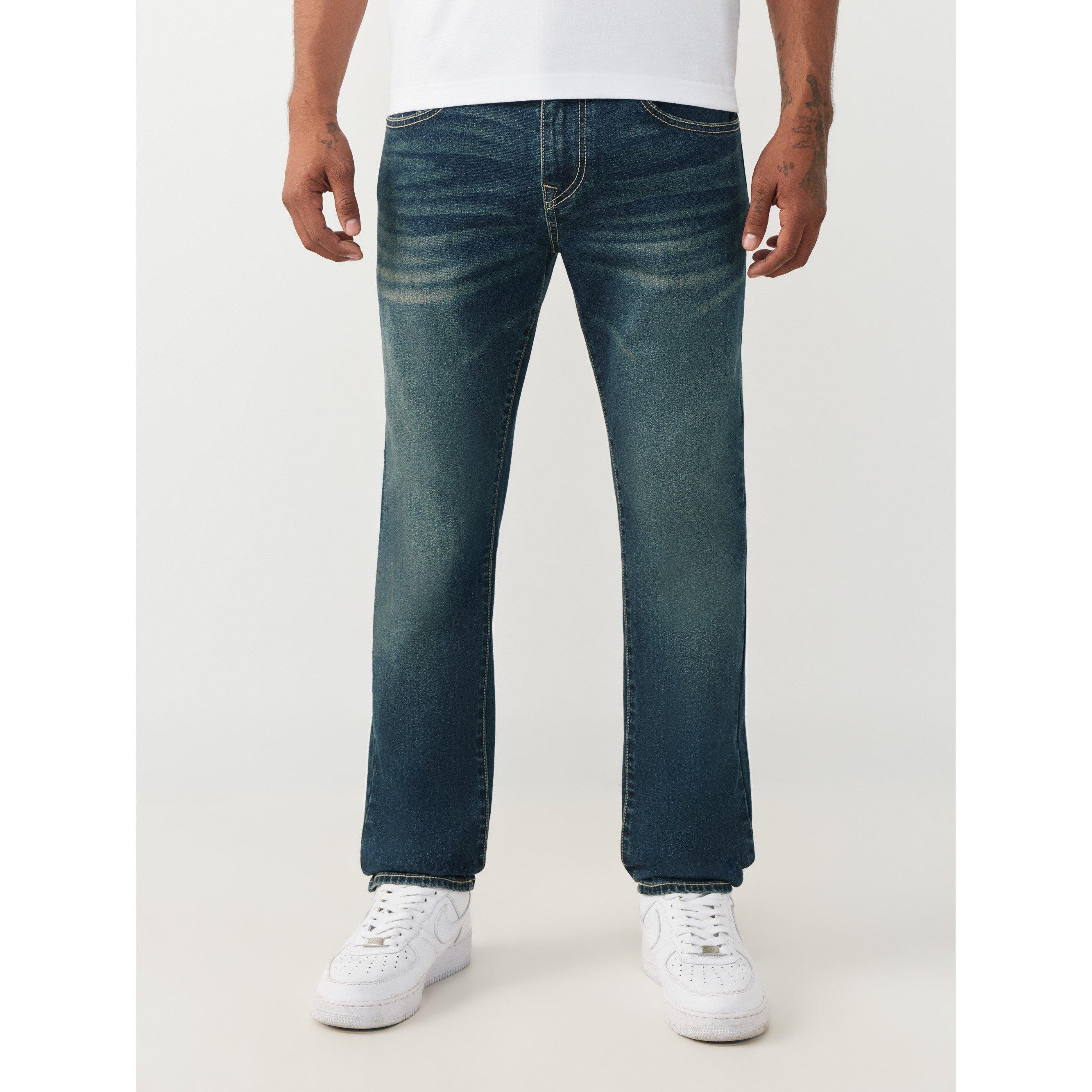 Dark Blue - True Religion - Men's Slim Fit Jeans - 2