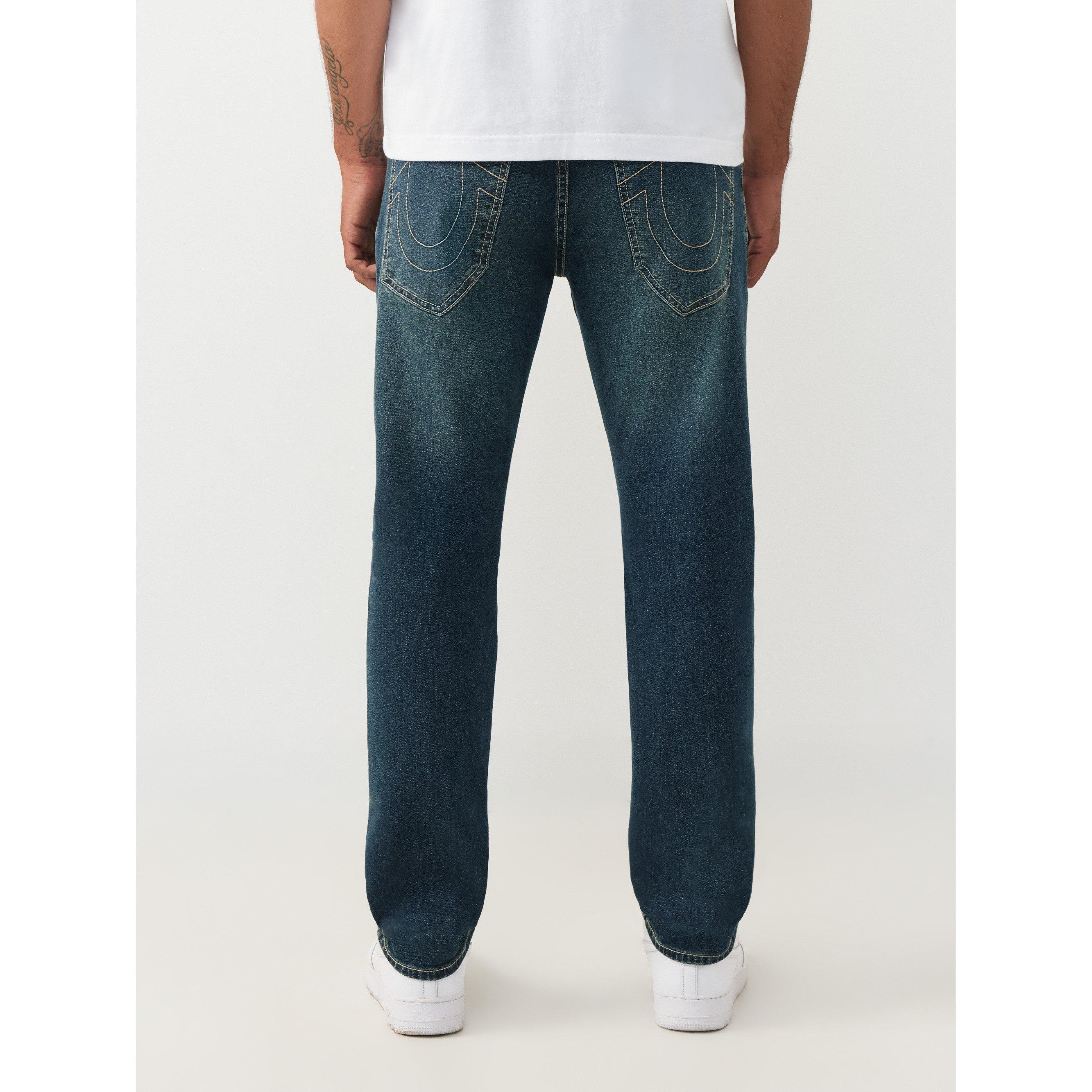 Dark Blue - True Religion - Men's Slim Fit Jeans - 3