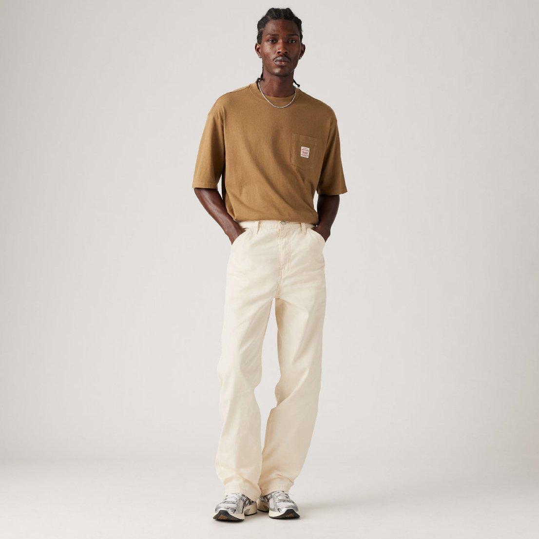 Ecru Greige - Levis - Men's Loos Crptr Skinny Jeans - 3