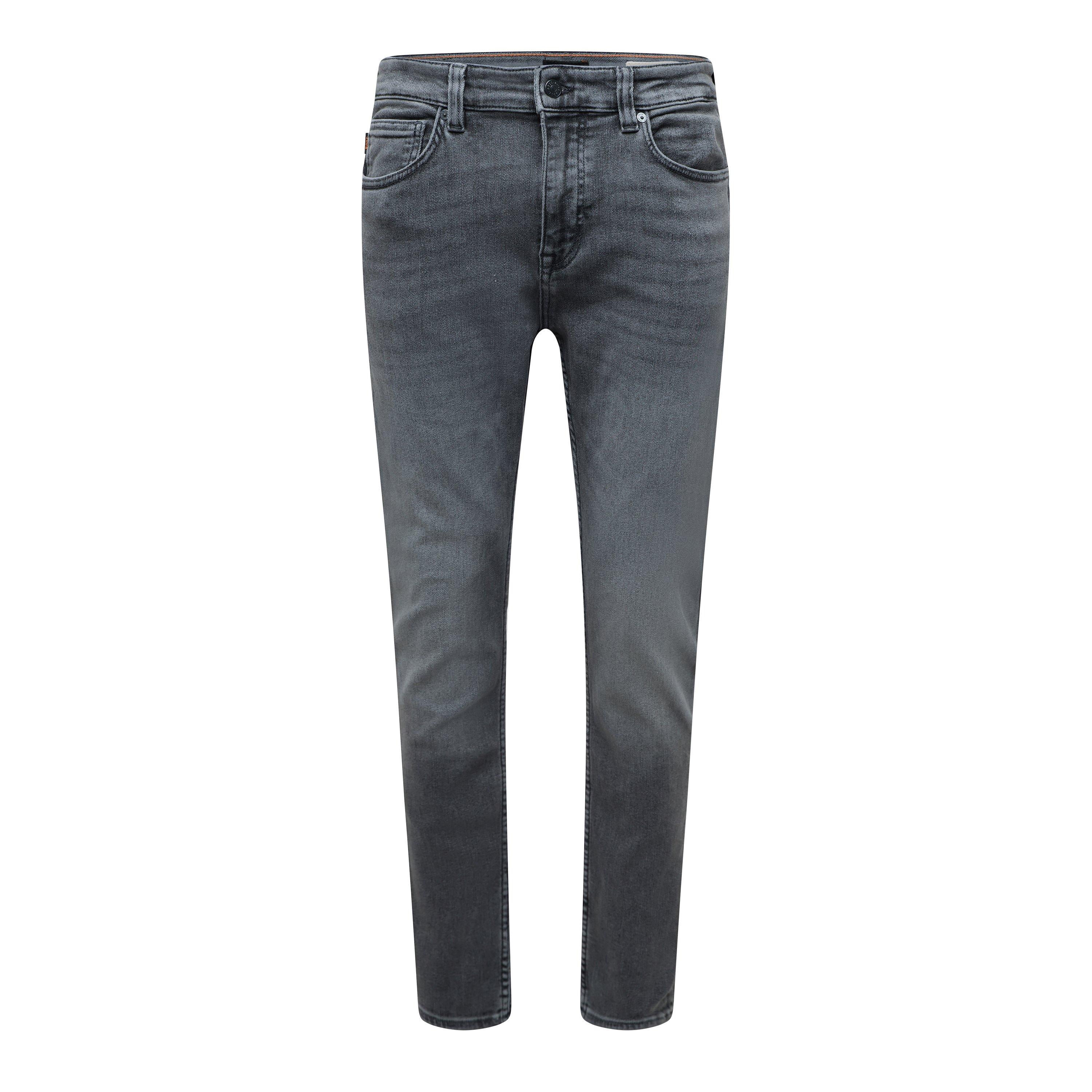 Boss Men's Delaware Slim Fit Jeans - Medium Grey - 34W R