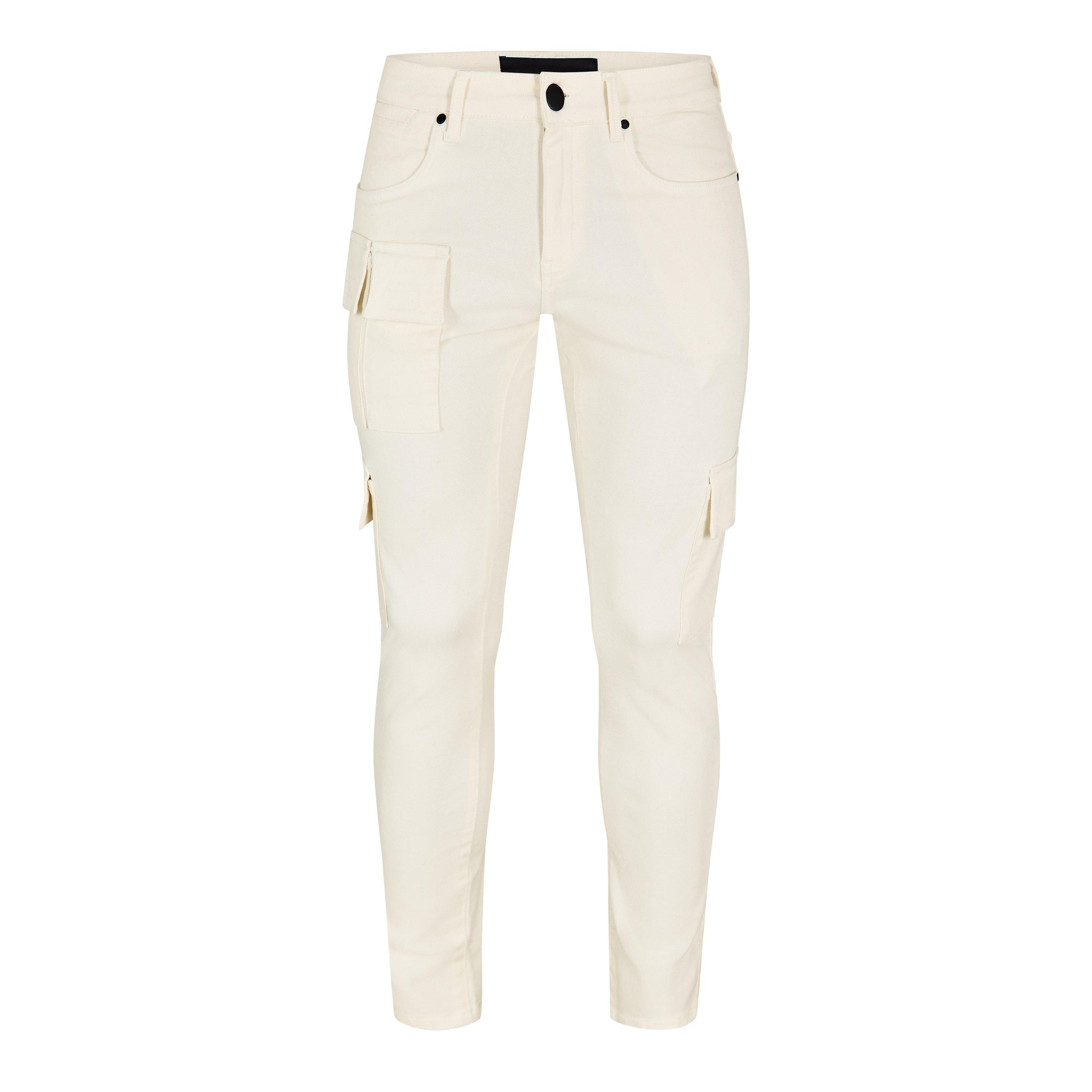 Off White - Criminal Damage - Men's Utility Denim Slim Fit Jeans - 1