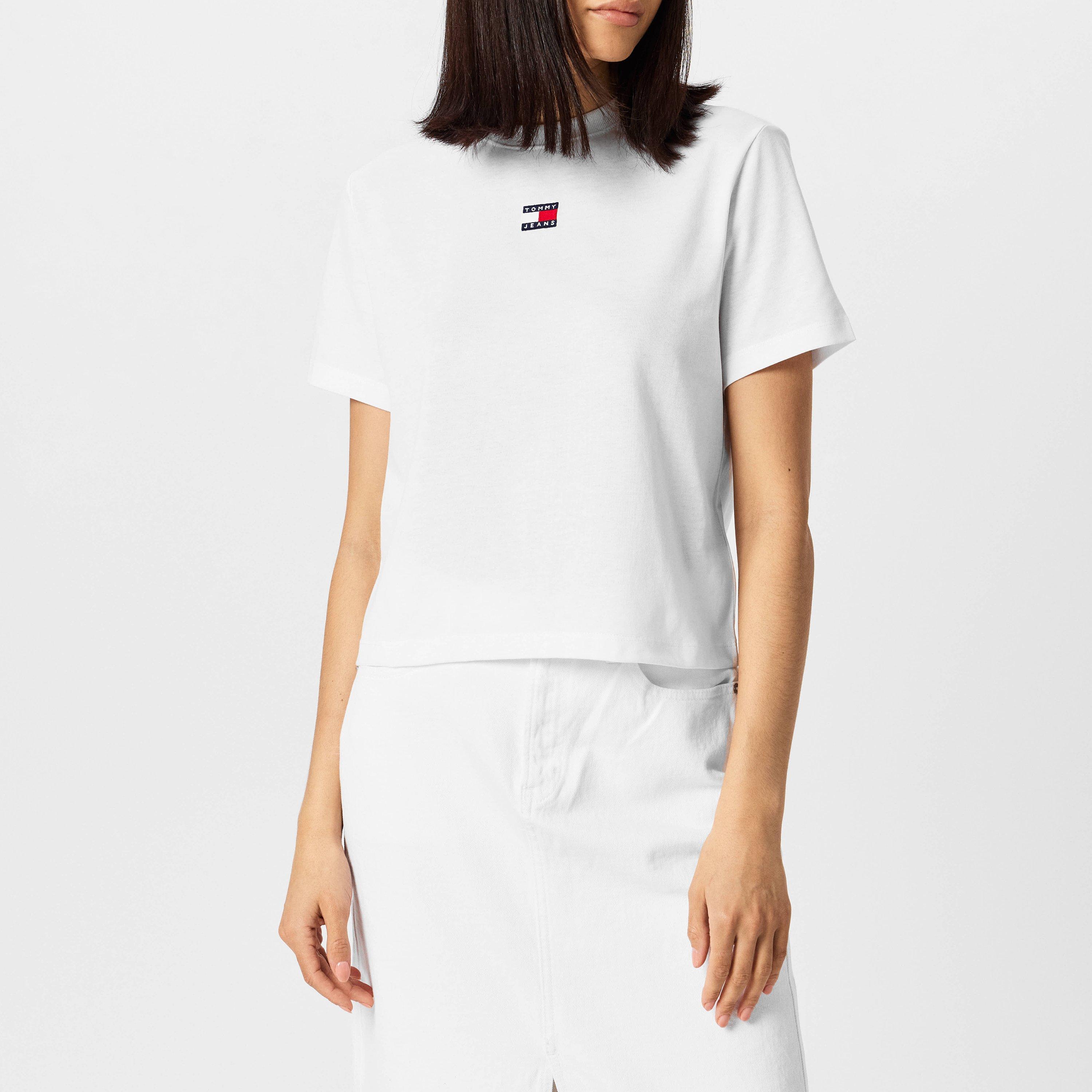 WHITE YBR - Tommy Jeans - Logo T-Shirt - 3