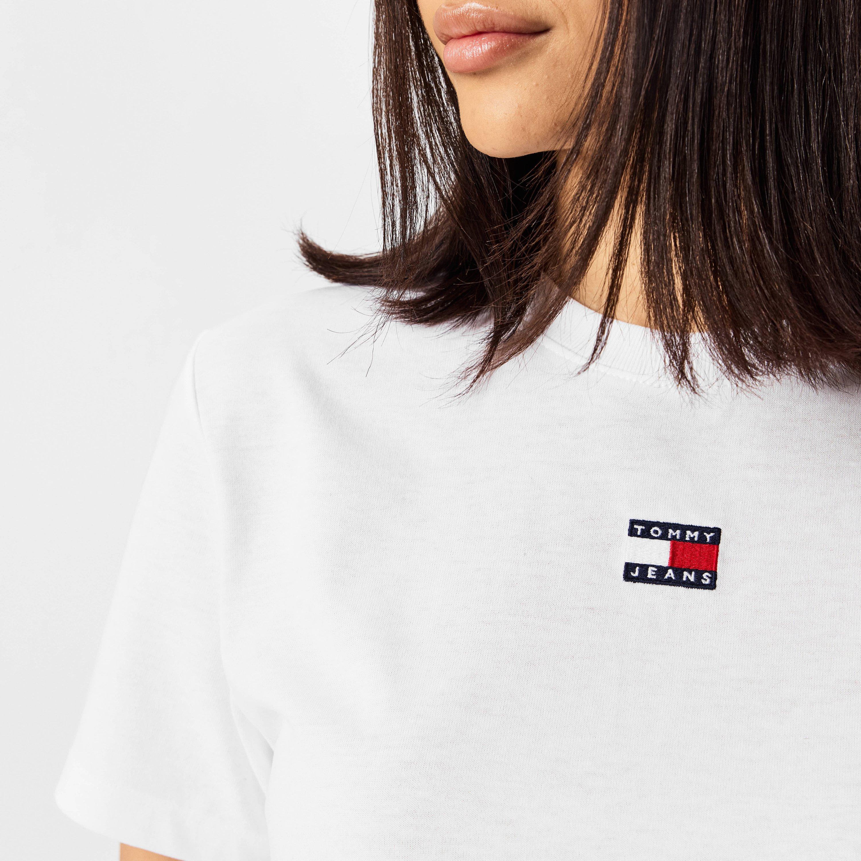 WHITE YBR - Tommy Jeans - Logo T-Shirt - 5