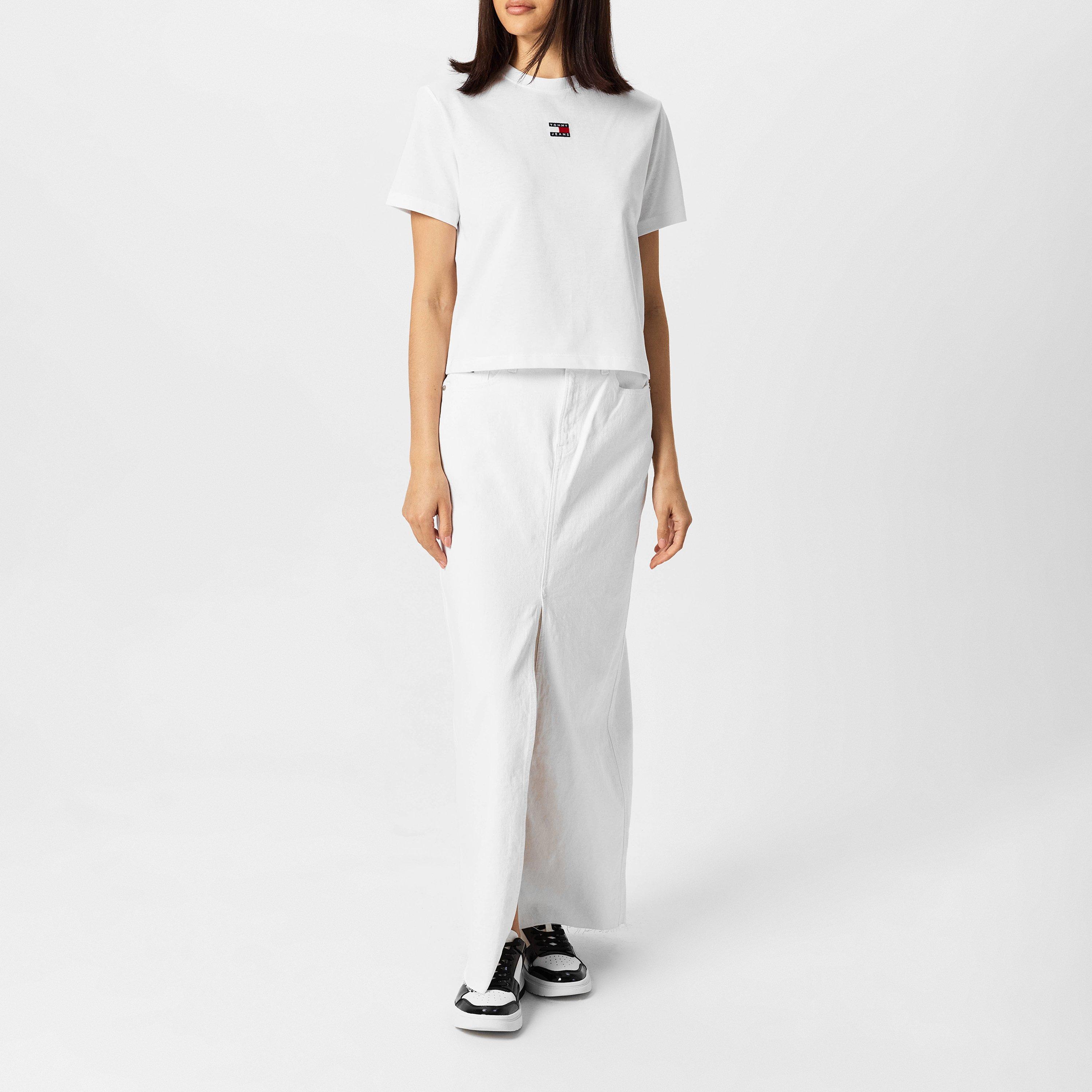 WHITE YBR - Tommy Jeans - Logo T-Shirt - 6