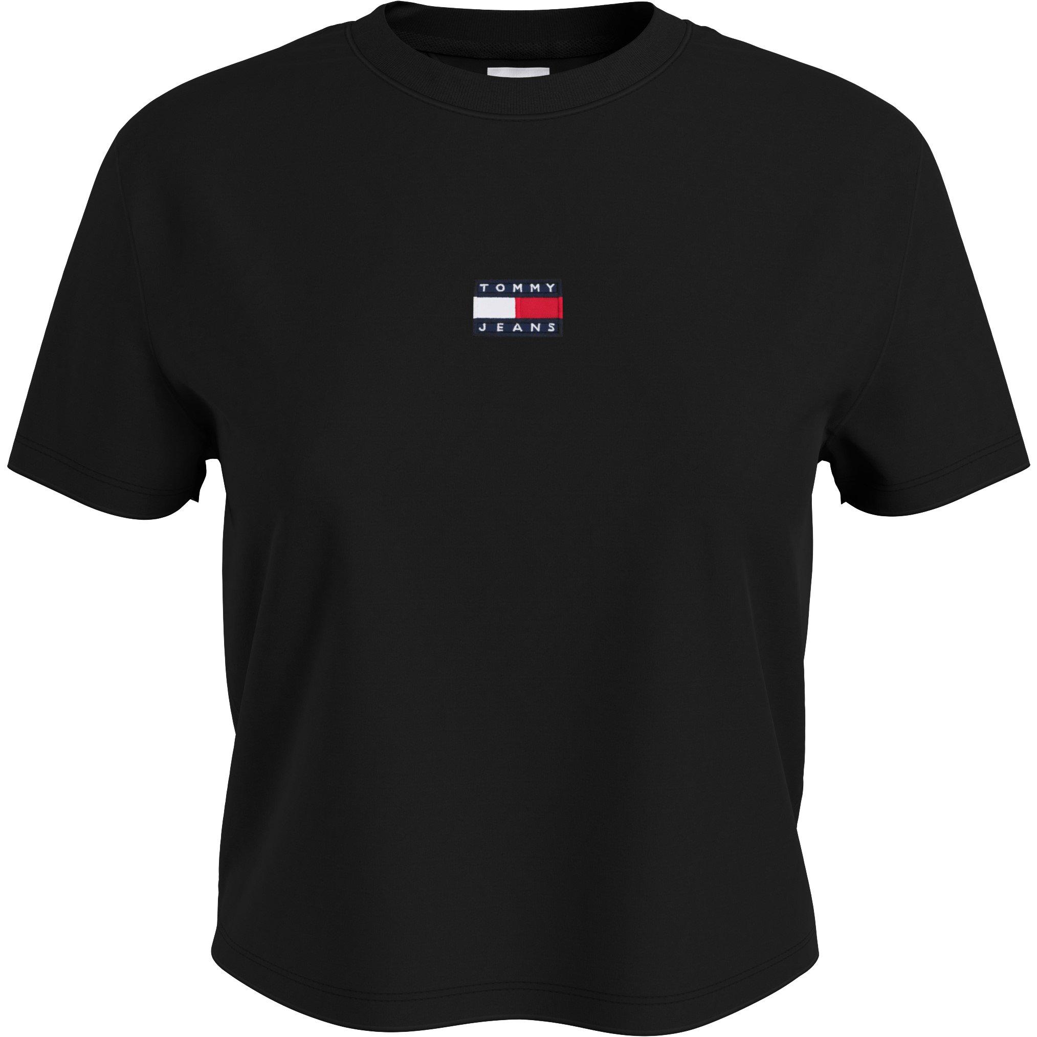 Tommy Jeans Women's Logo T-Shirt - Black Bds - 16 (XL)