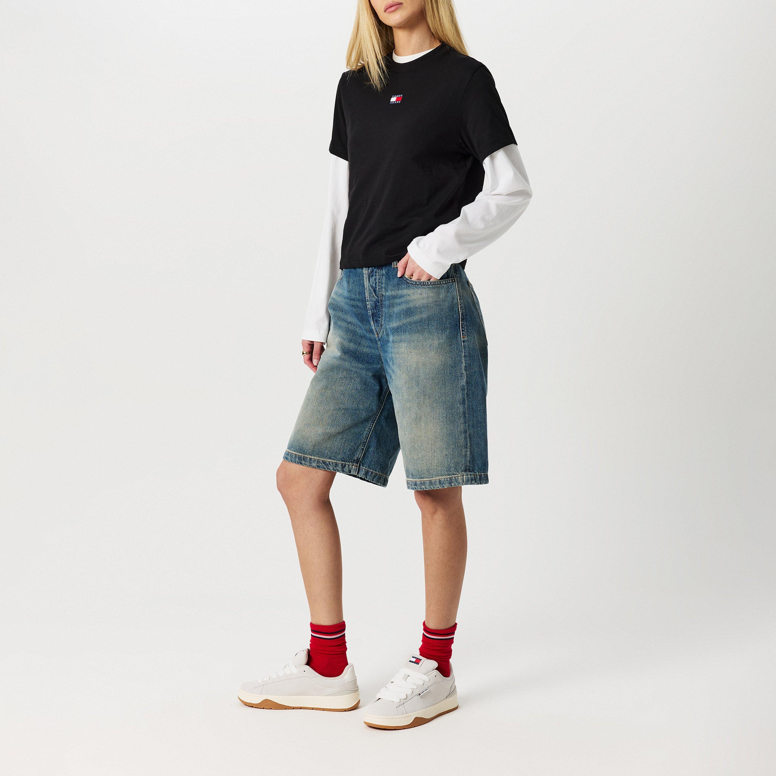 BLACK BDS - Tommy Jeans - Logo T-Shirt - 5