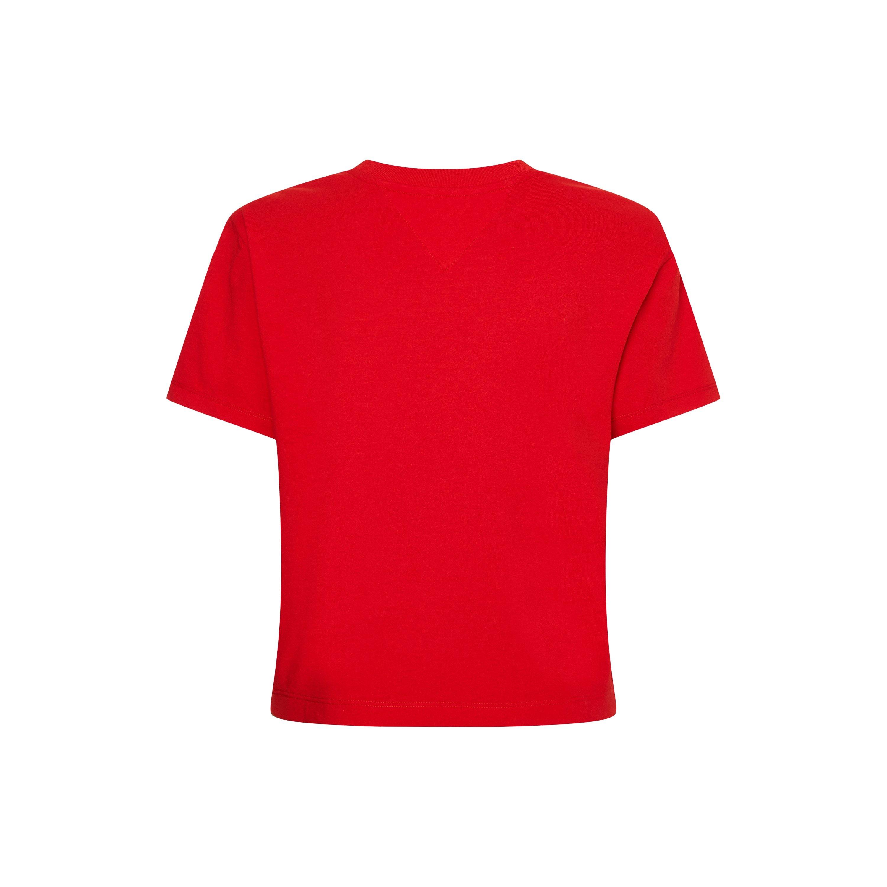 DEEP CRIMSN XNL - Tommy Jeans - Logo T-Shirt - 2