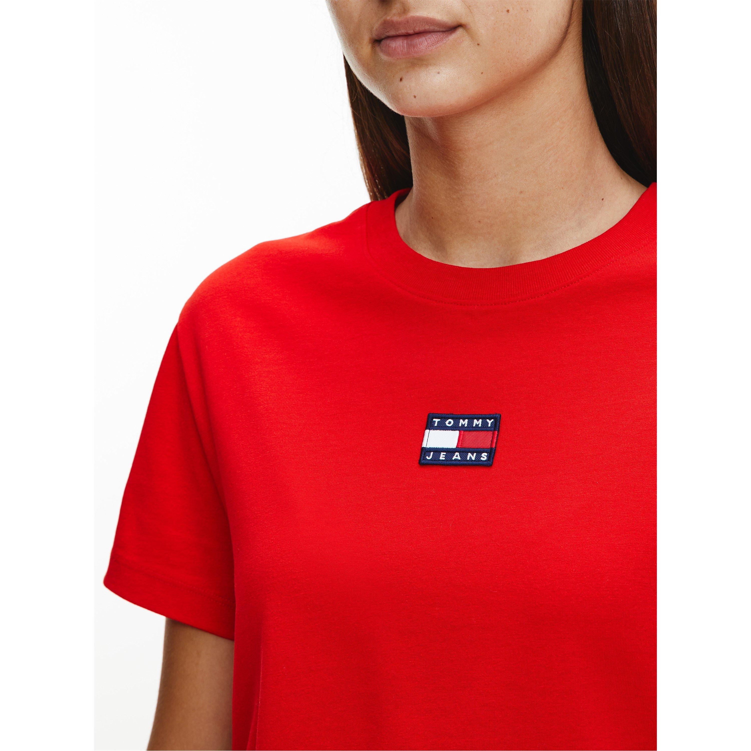 DEEP CRIMSN XNL - Tommy Jeans - Logo T-Shirt - 5