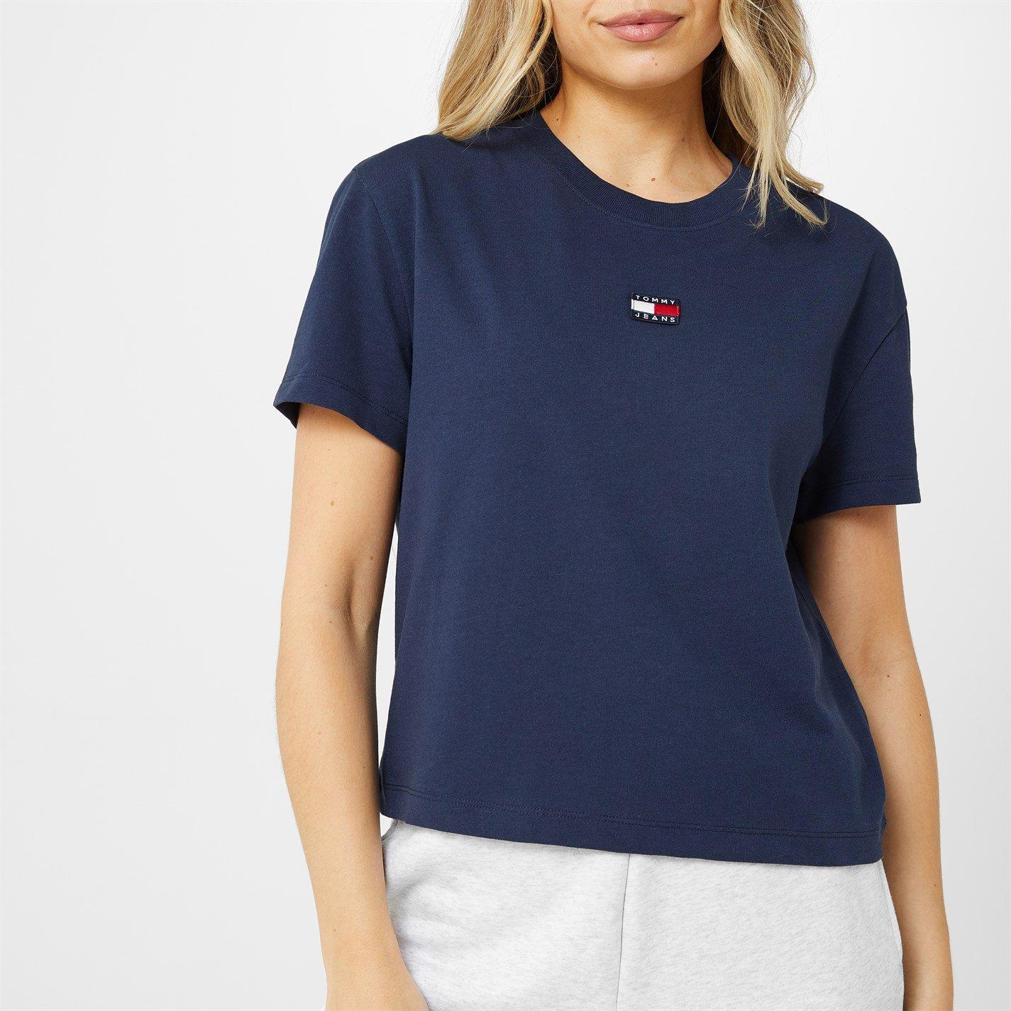 TWLGHT NAVY C87 - Tommy Jeans - Logo T-Shirt - 1