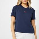 Philipp Plein Junior Teddy Bear graphic-print T-shirt - Tommy Jeans - Centre Badge T Shirt - 1