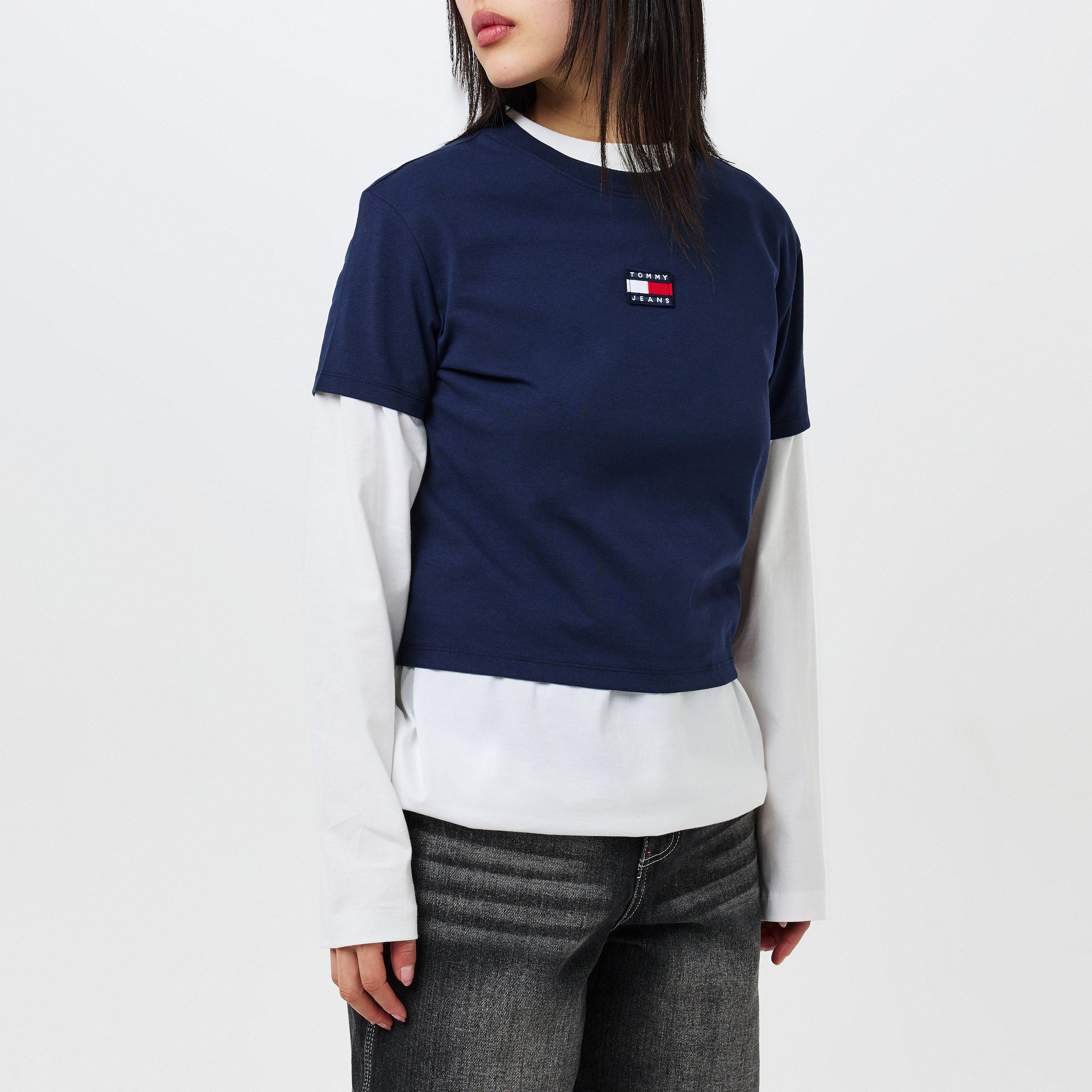 TWLGHT NAVY C87 - Tommy Jeans - Logo T-Shirt - 3