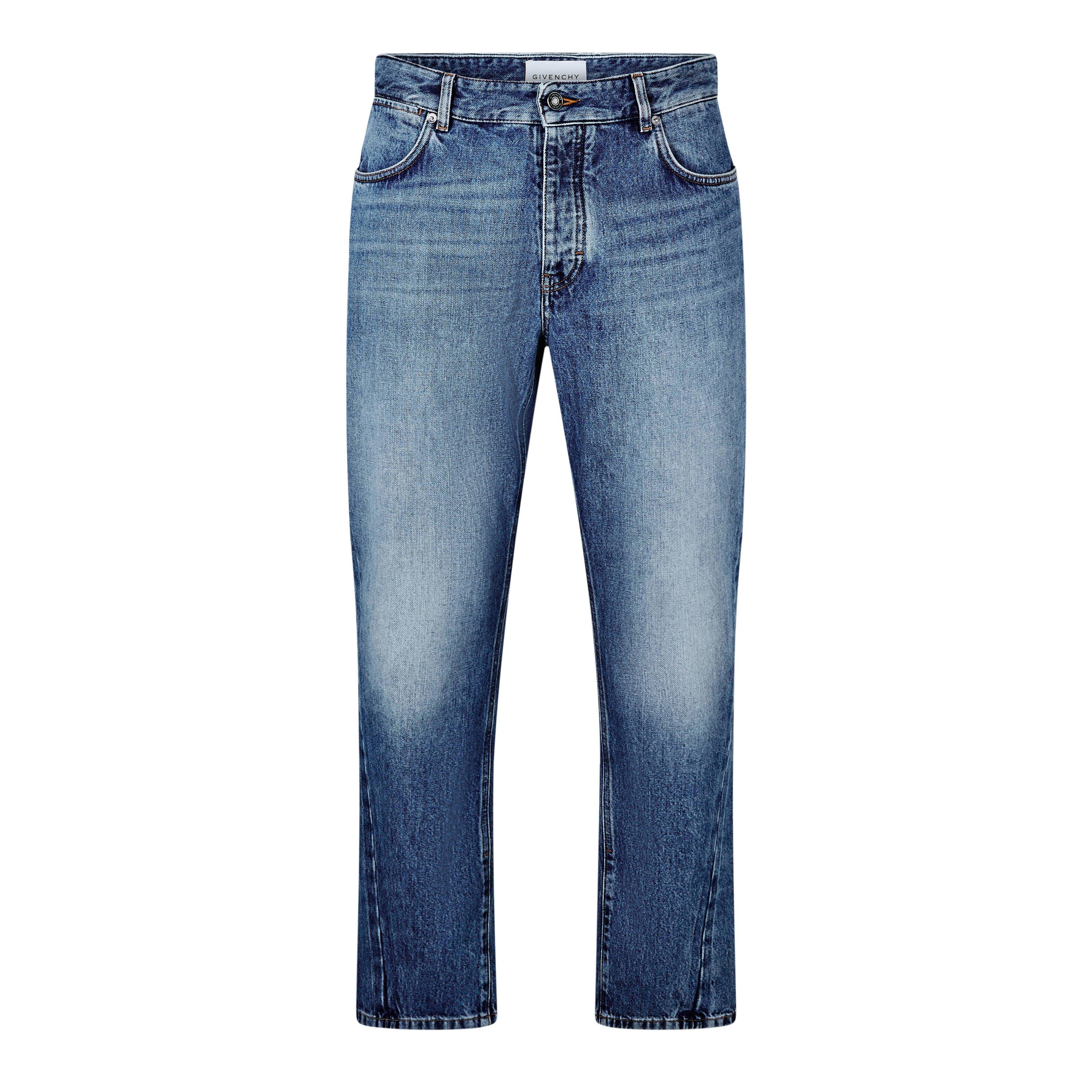 Med Blue - GIVENCHY - GIV Straight Jeans Sn63 - 1