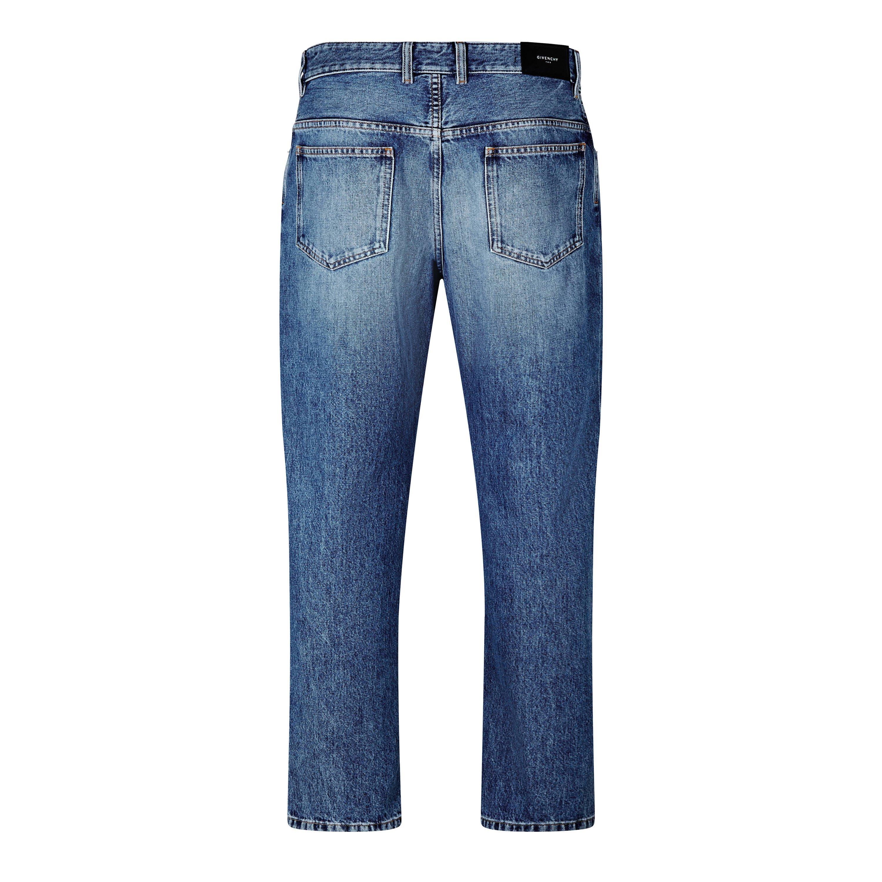 Med Blue - GIVENCHY - GIV Straight Jeans Sn63 - 2