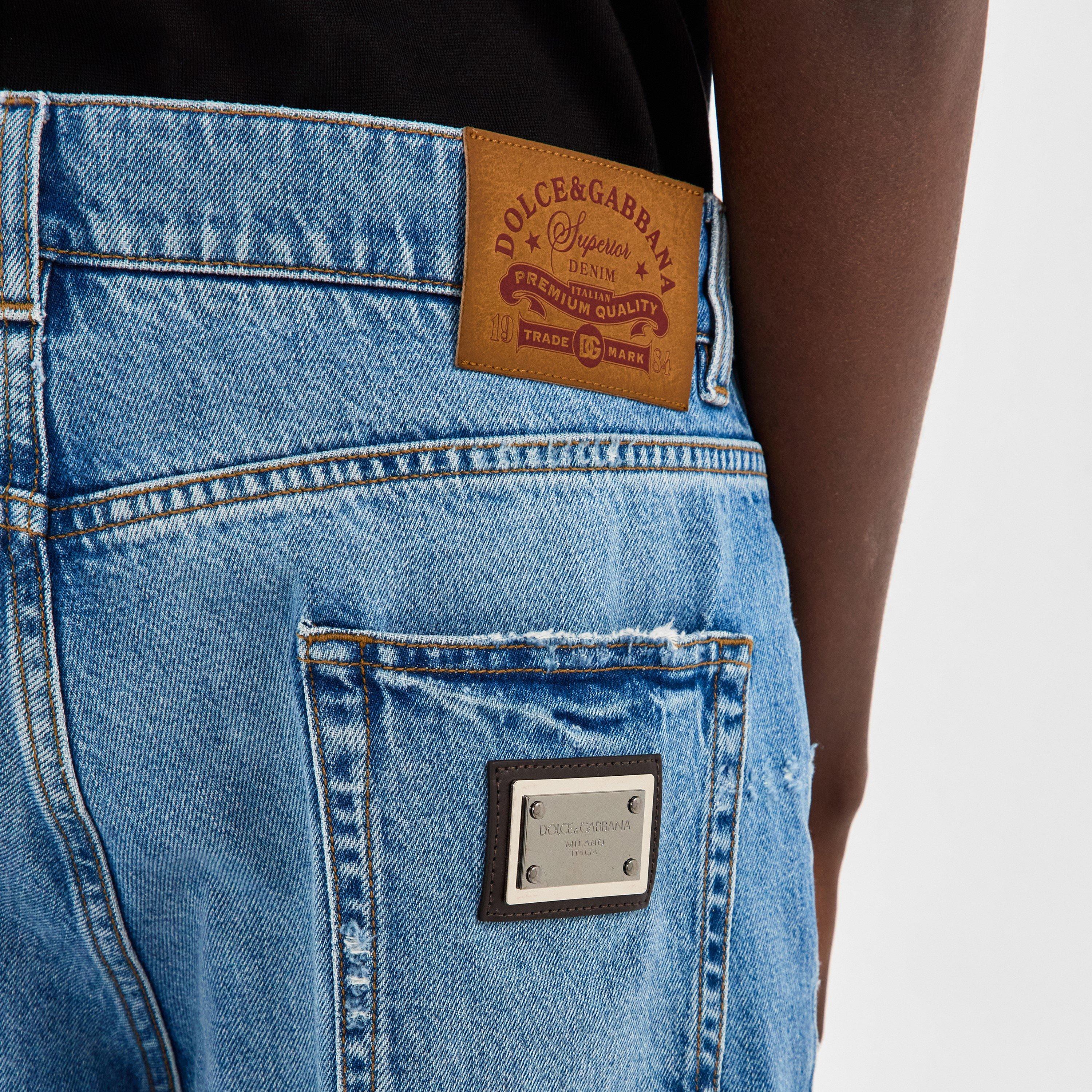 Blue - Dolce and Gabbana - Men's Definire Jeans - 5