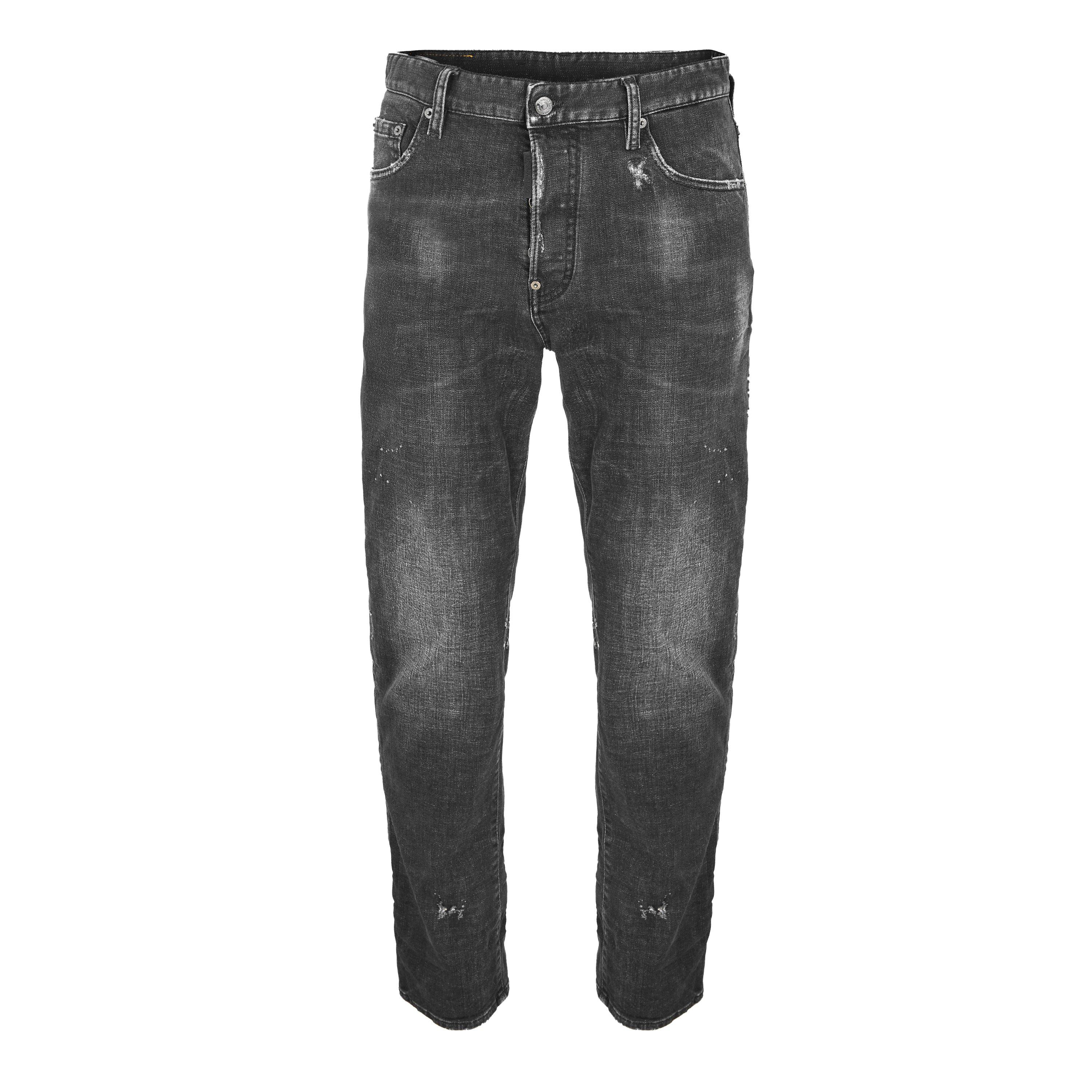 Dsquared2 Men's Straight Leg Jeans - Black - XS