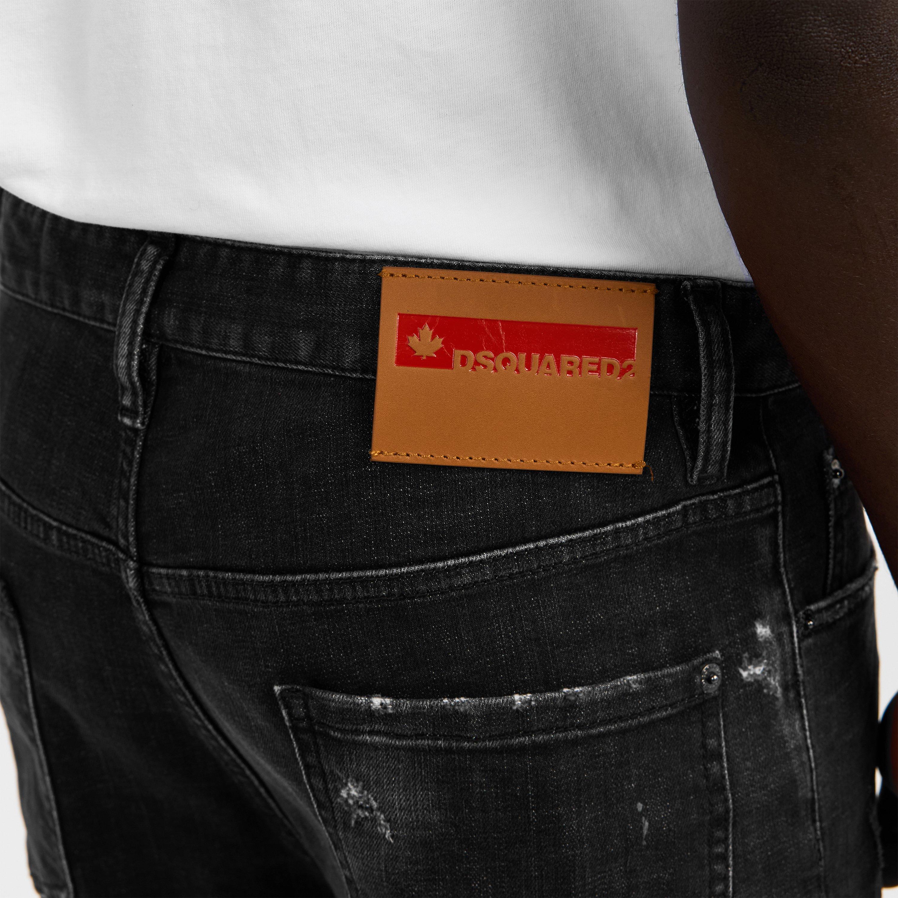 Black - DSquared2 - Men's Straight Leg Jeans - 5