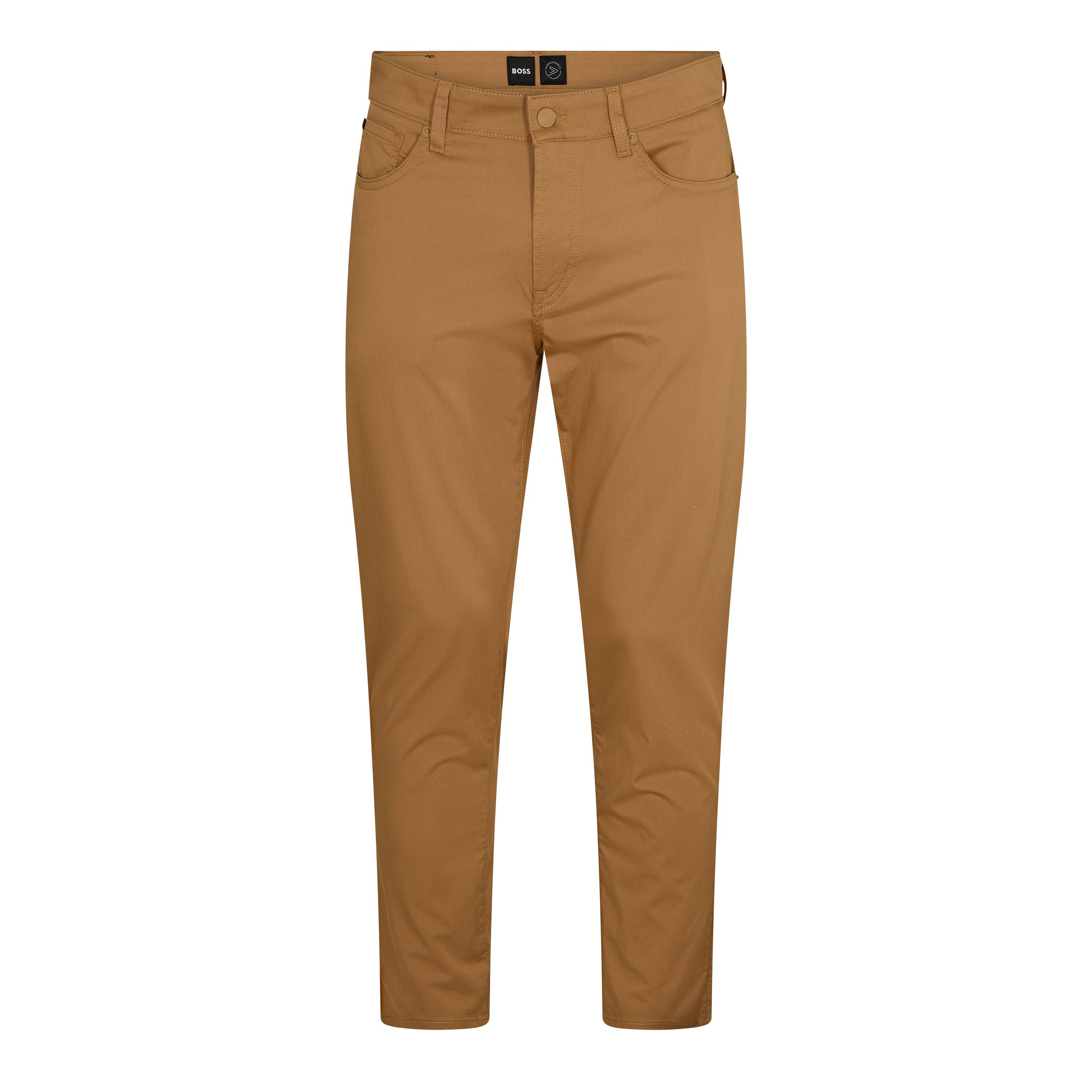 Boss Men's P-Re.maine-20 10259455 01 Straight Leg Jeans - Medium Beige - 30W R