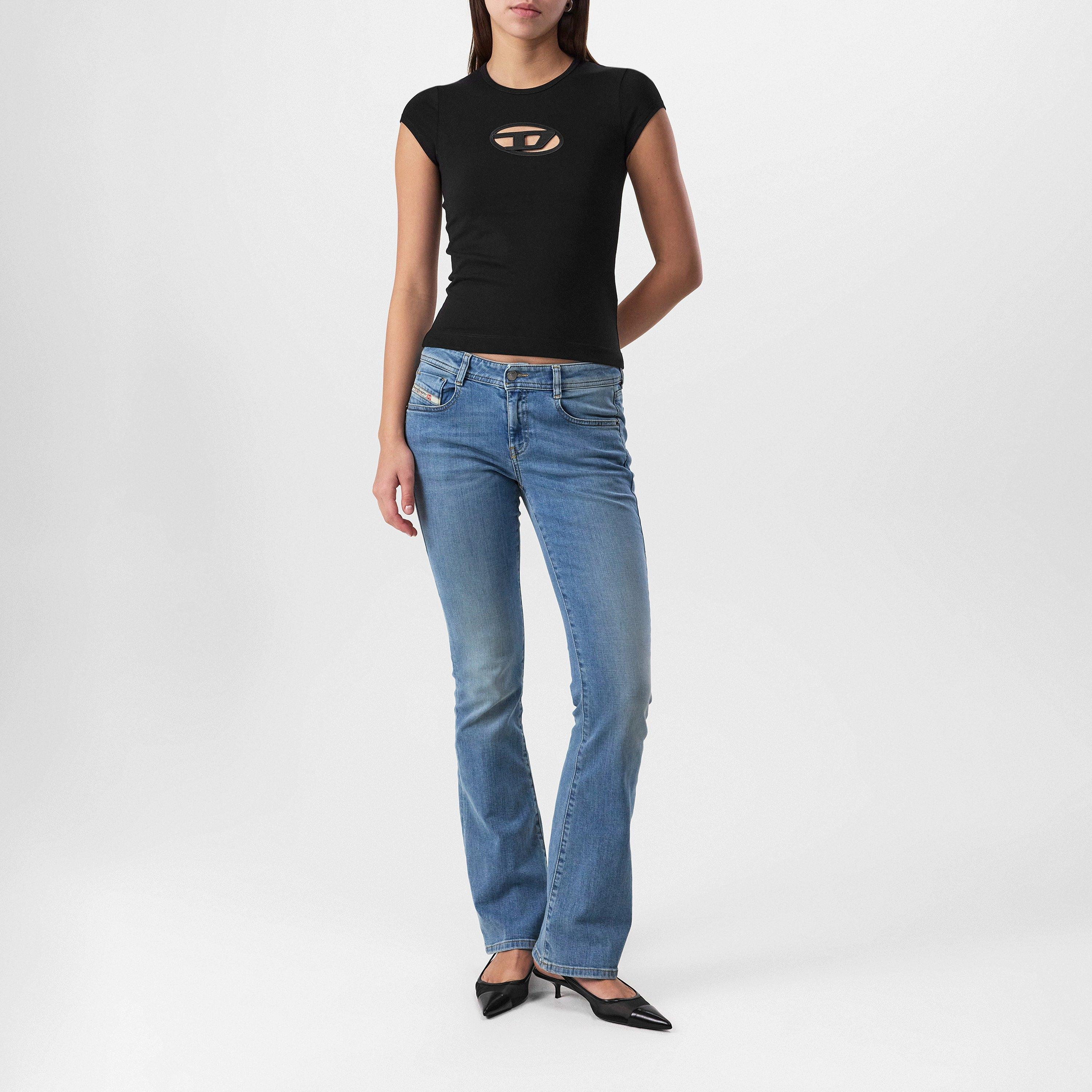Black - Diesel - T-Angie Oval D T-Shirt - 6