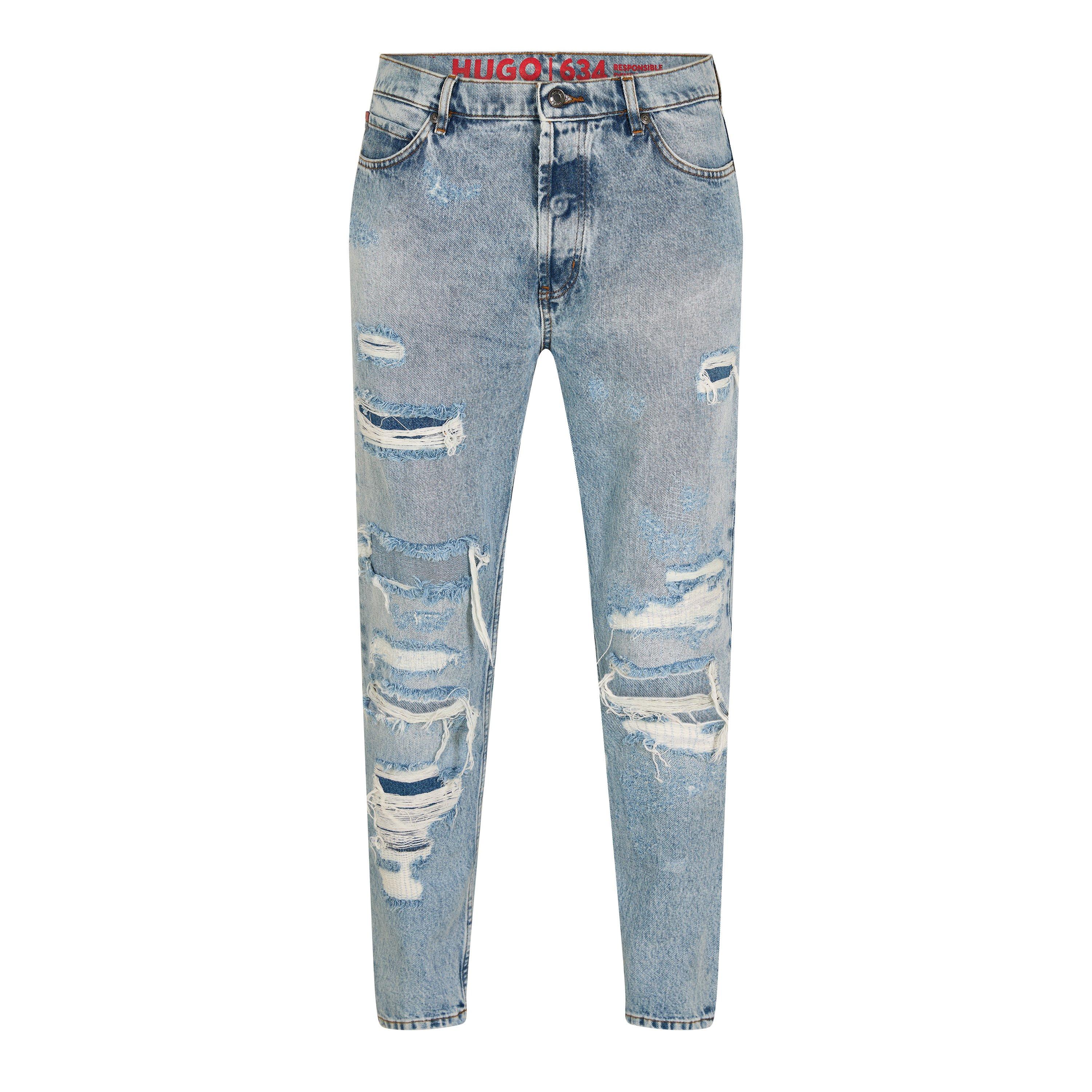 Hugo 634 10256702 01 Slim Fit Jeans Mens