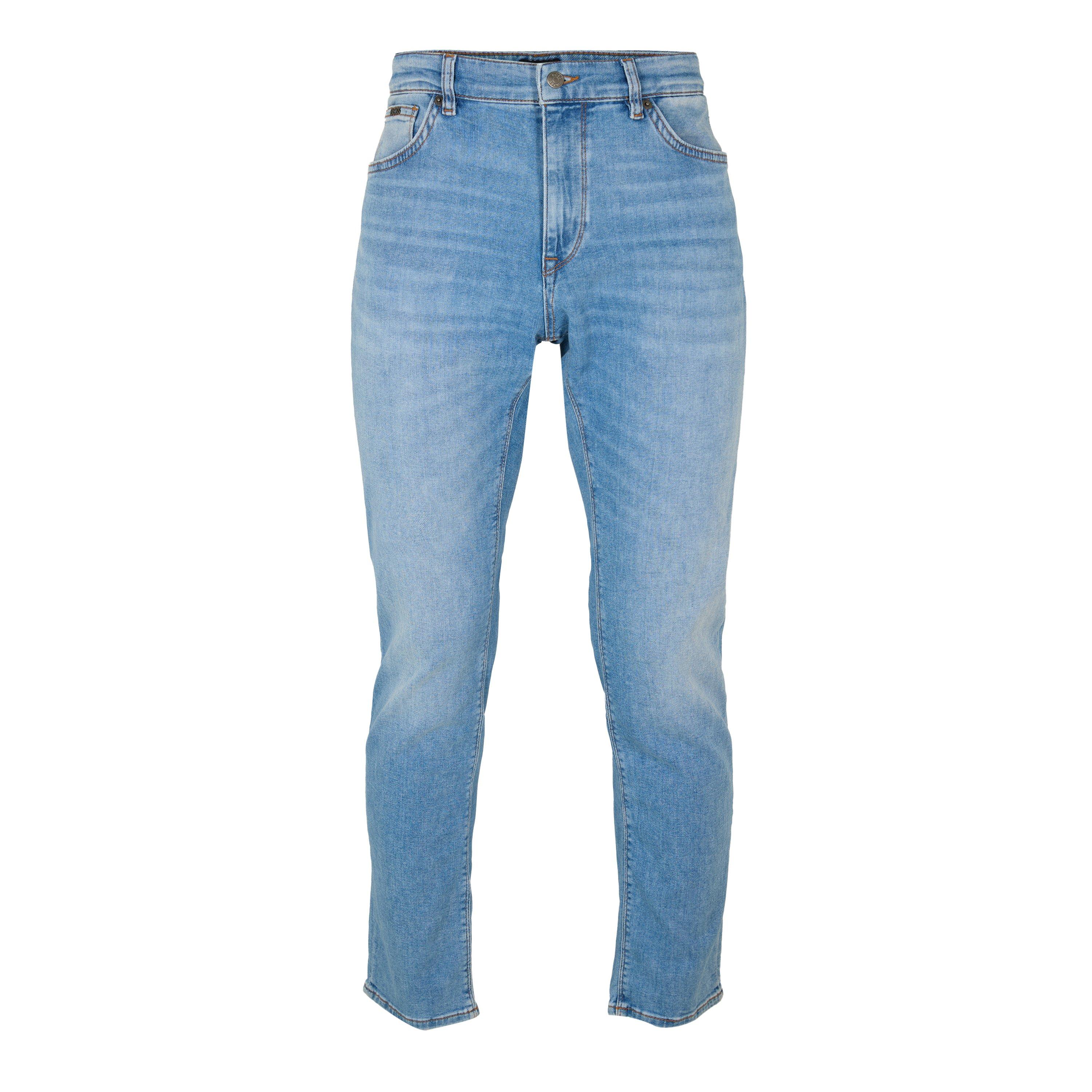 Medium Blue - Boss - Maine3 10253207 02 Slim Fit Jeans Mens - 1