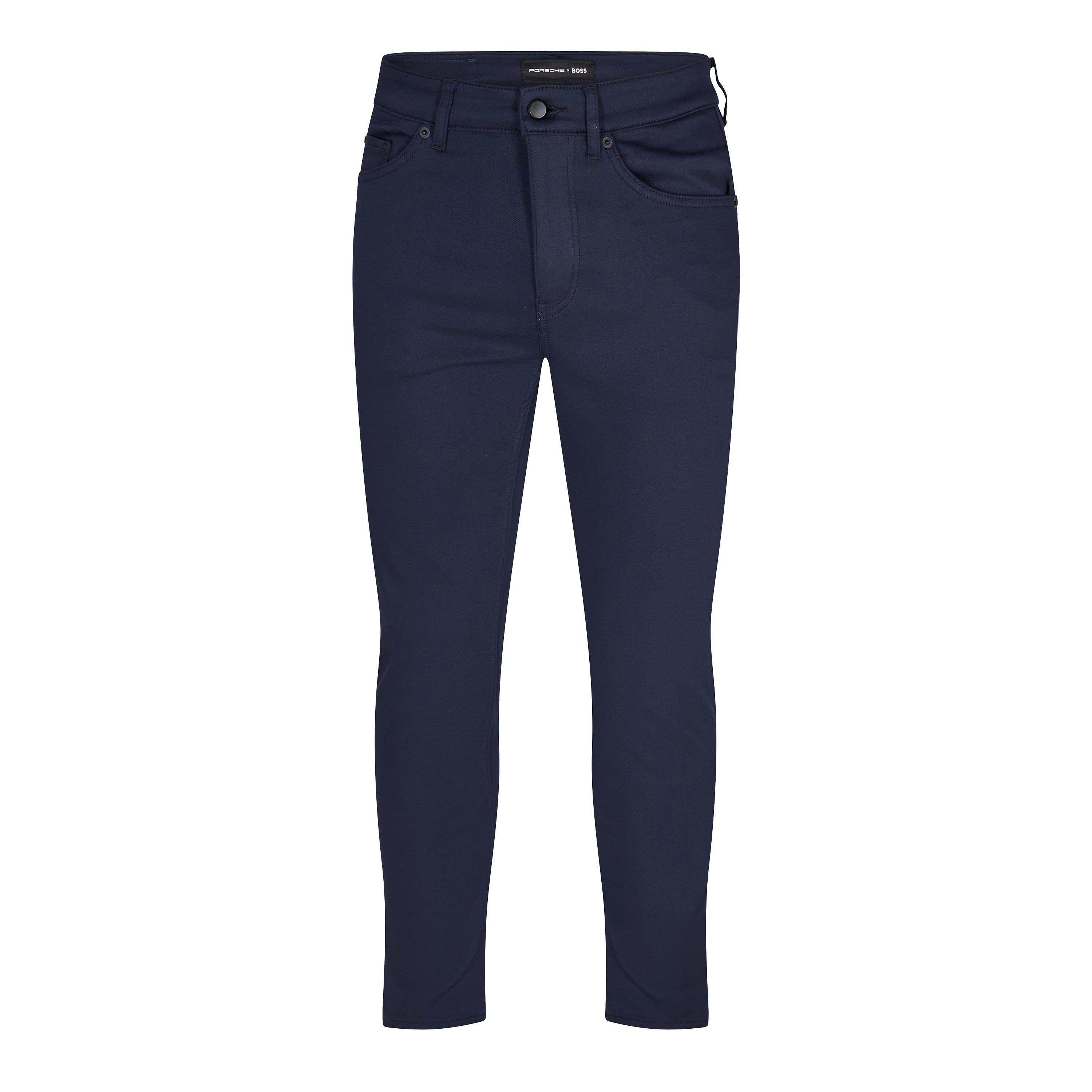 Navy - Boss - Men's Taber PS Slim Fit Jeans - 1