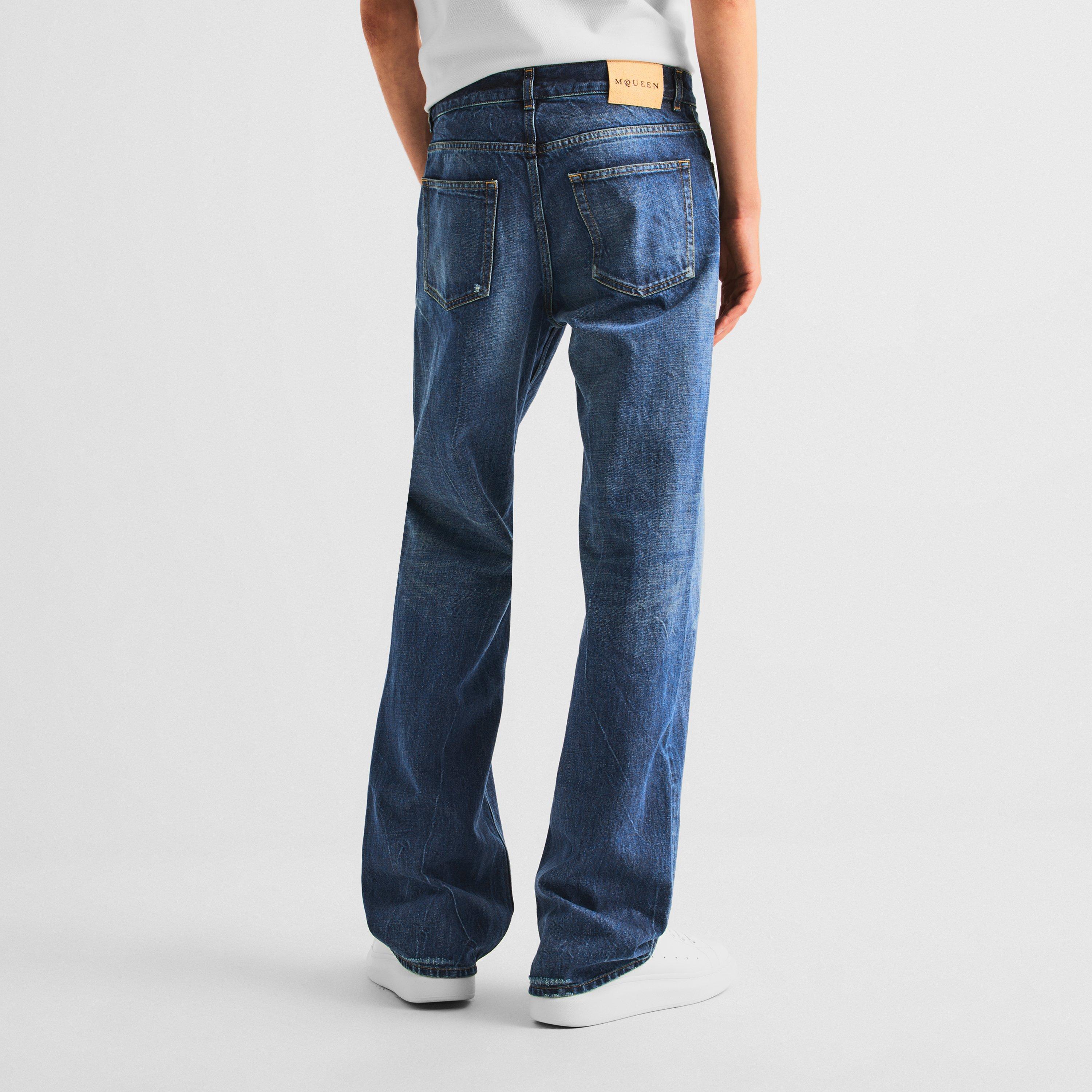 Blue Wash - Alexander McQueen - Alex Relax Jean Sn63 - 4