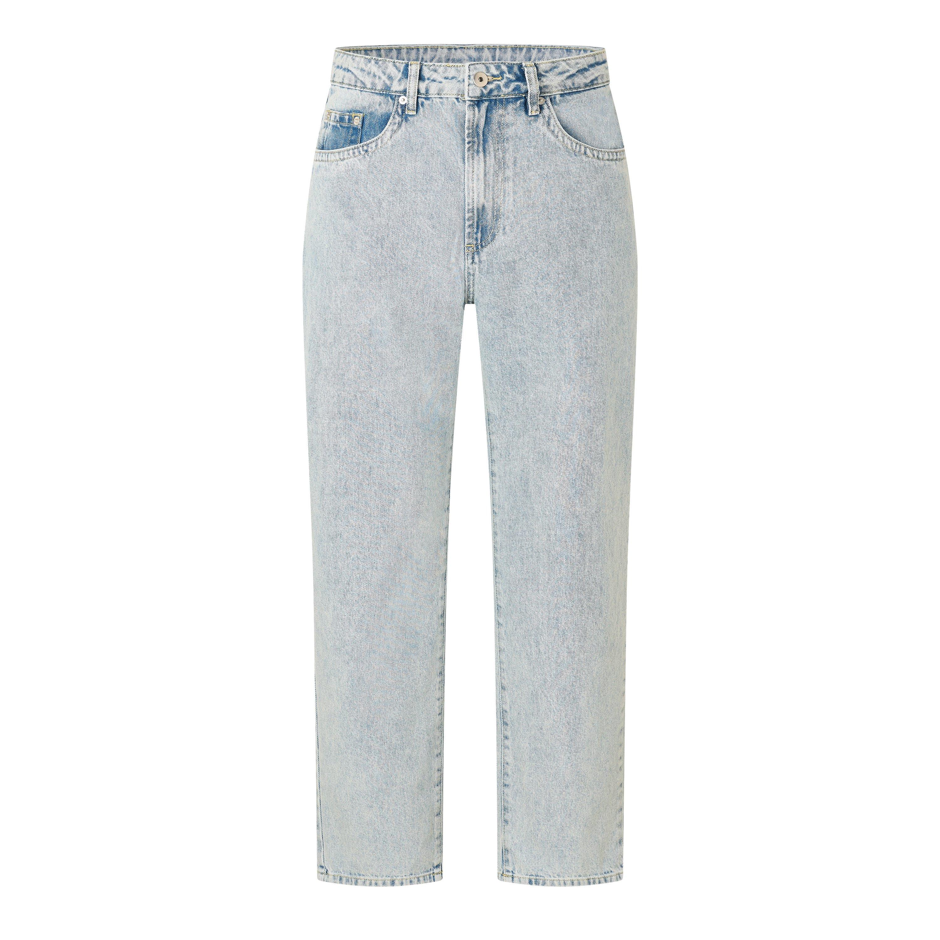 Bleach Wash - MKI MIYUKI ZOKU - Men's Classic Straight Leg Jeans - 1