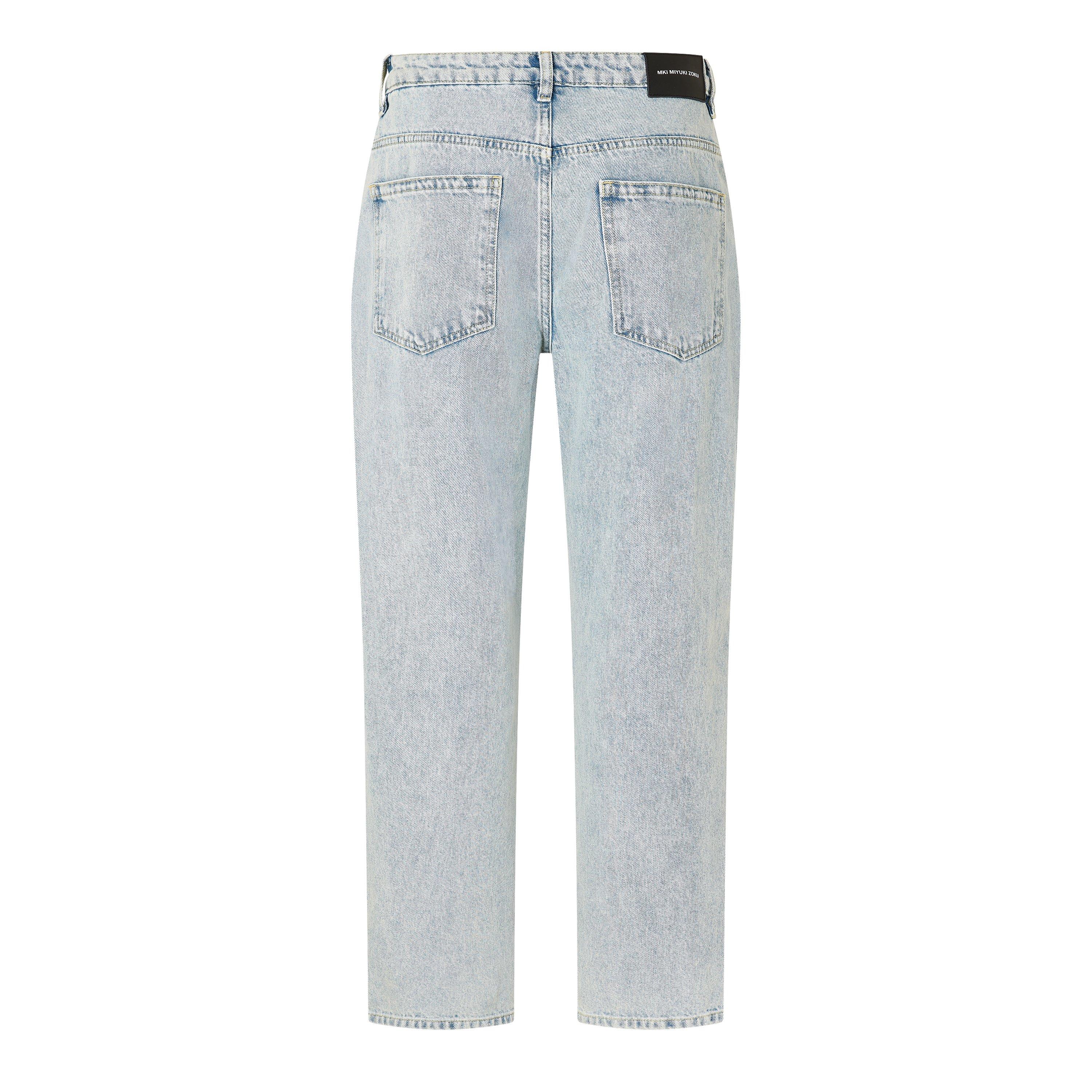 Bleach Wash - MKI MIYUKI ZOKU - Men's Classic Straight Leg Jeans - 2