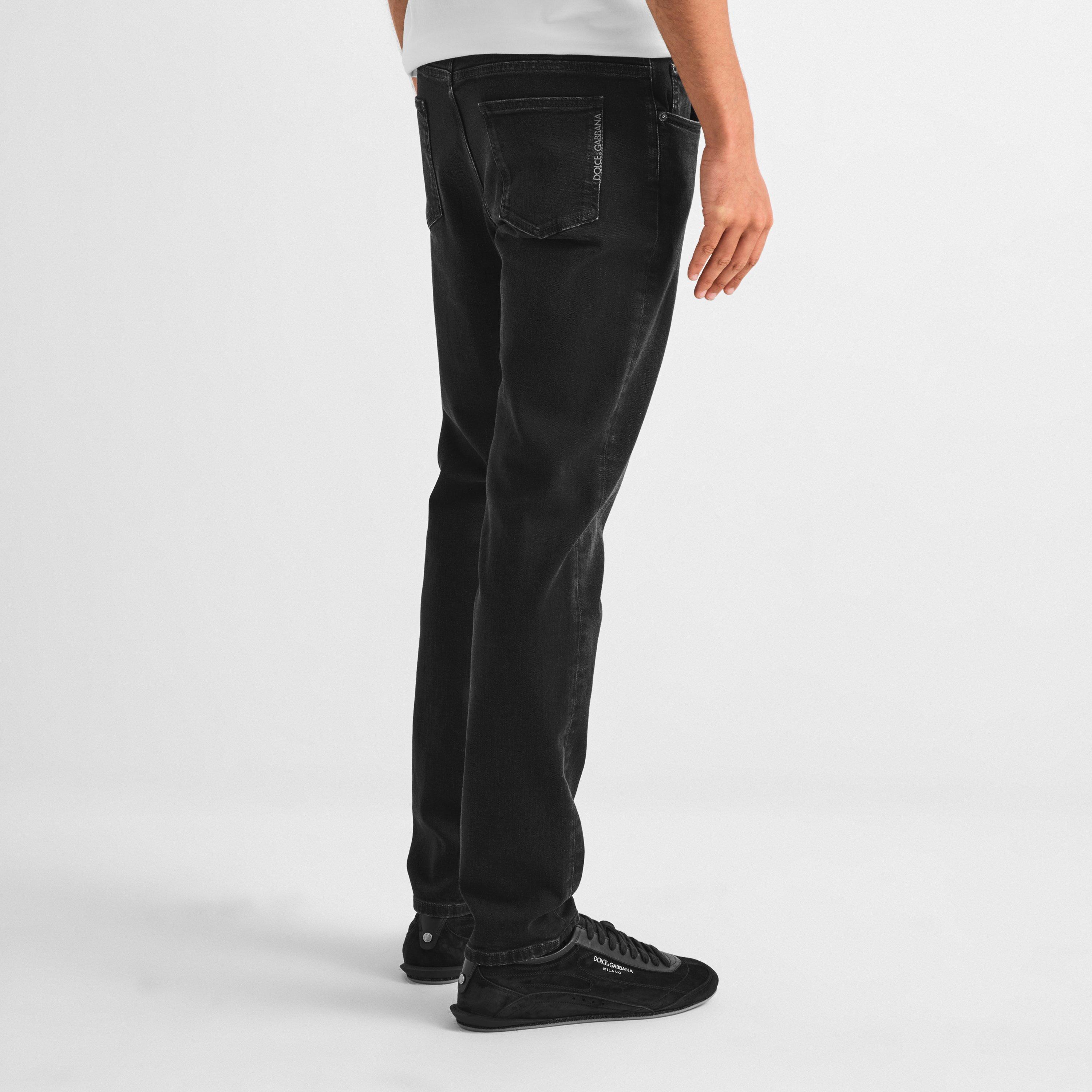Black - Dolce and Gabbana - DG DNA Slim Jean Sn63 - 4